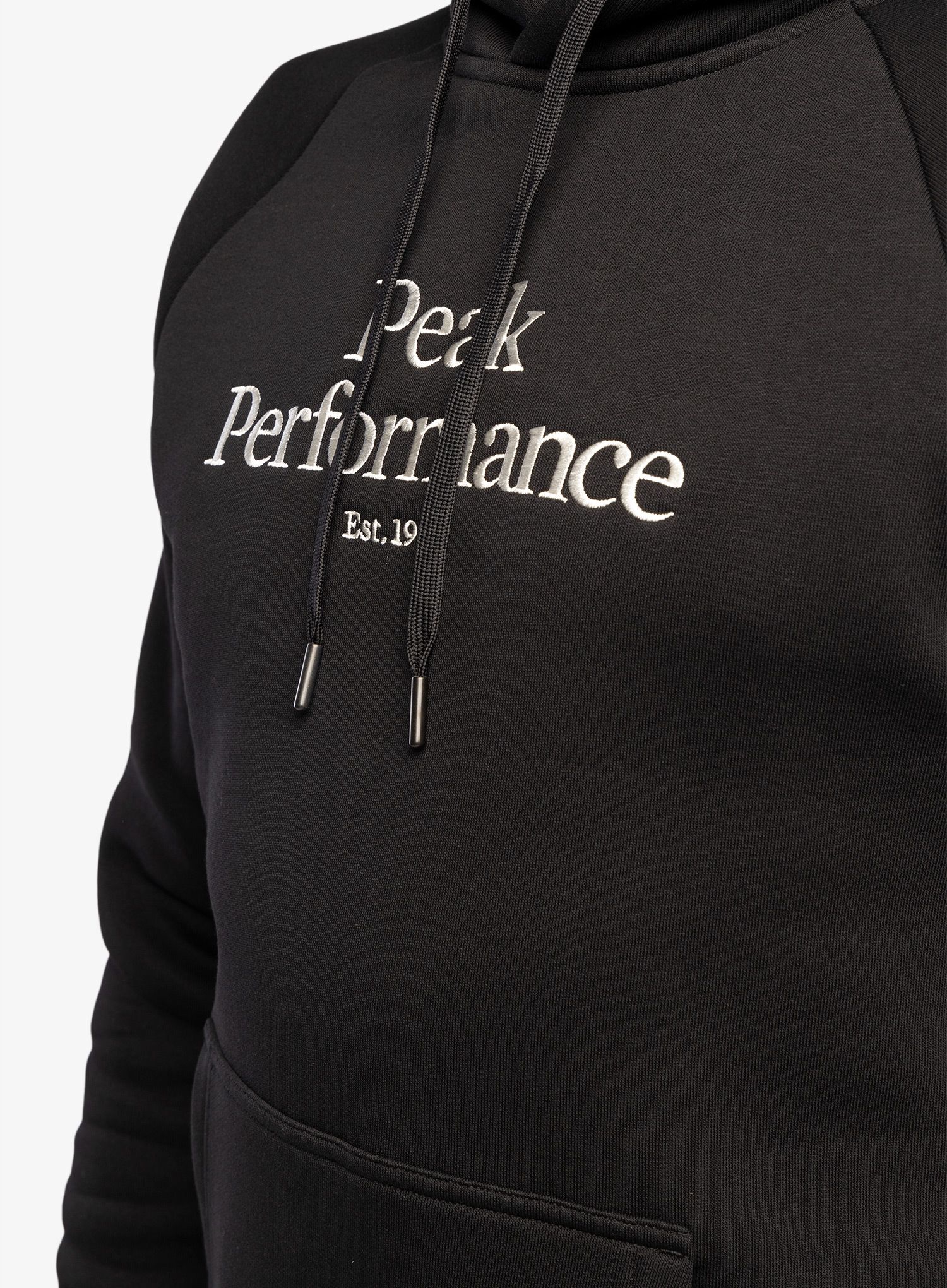 Majica s kapuljačom Peak Performance Original Hood - black