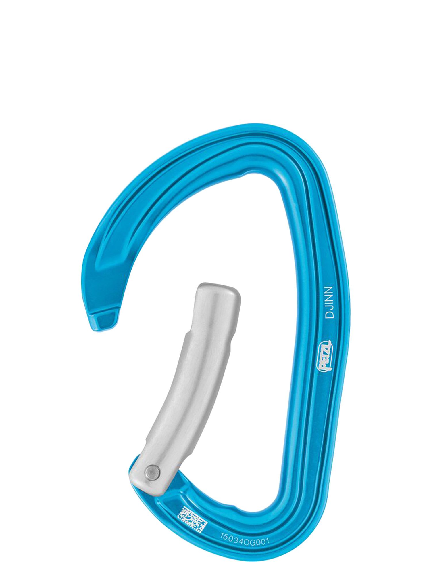 Karabiner za penjanje Petzl Djinn BG - turquoise