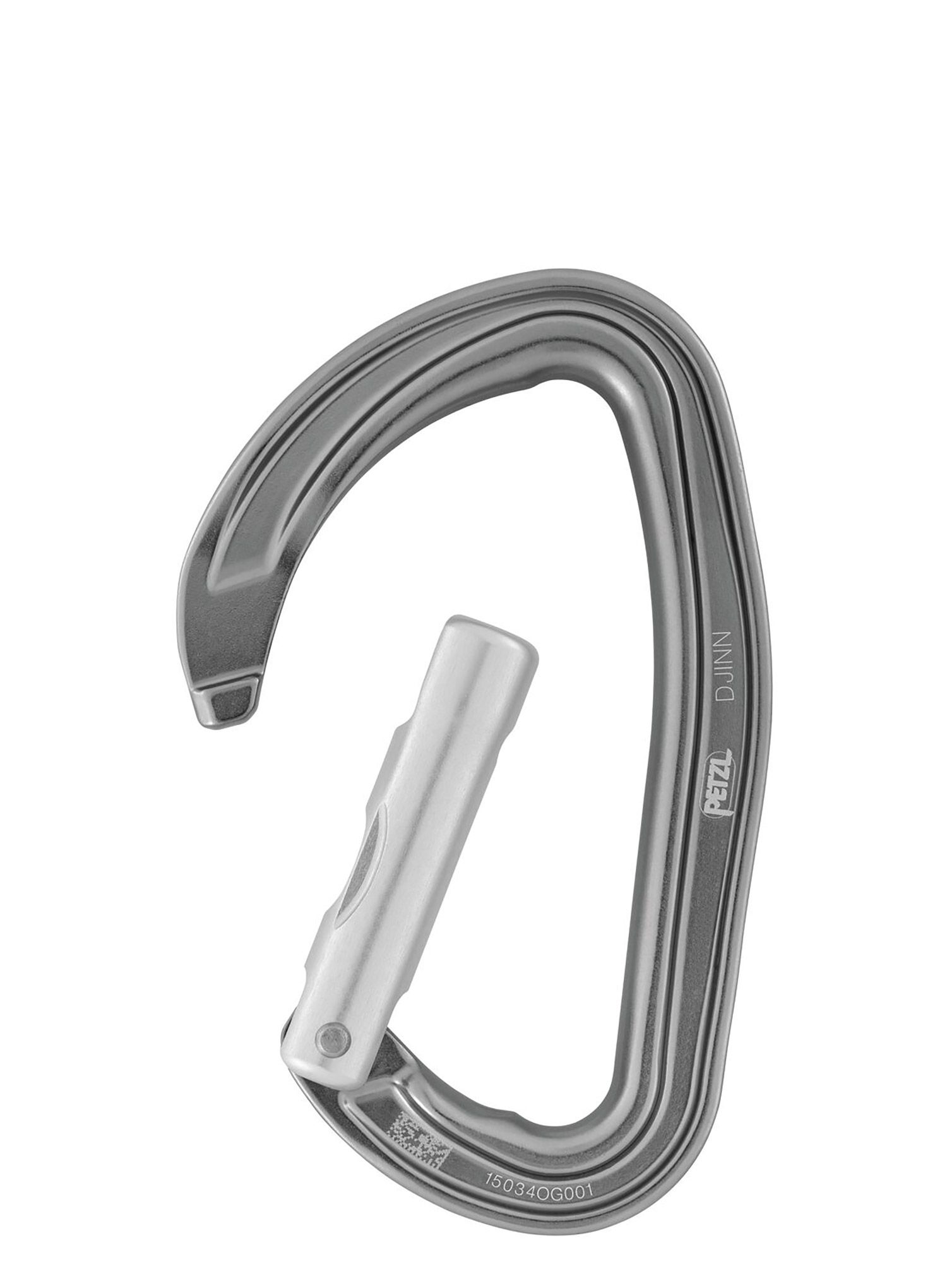 Karabiner za penjanje Petzl Djinn SG - grey