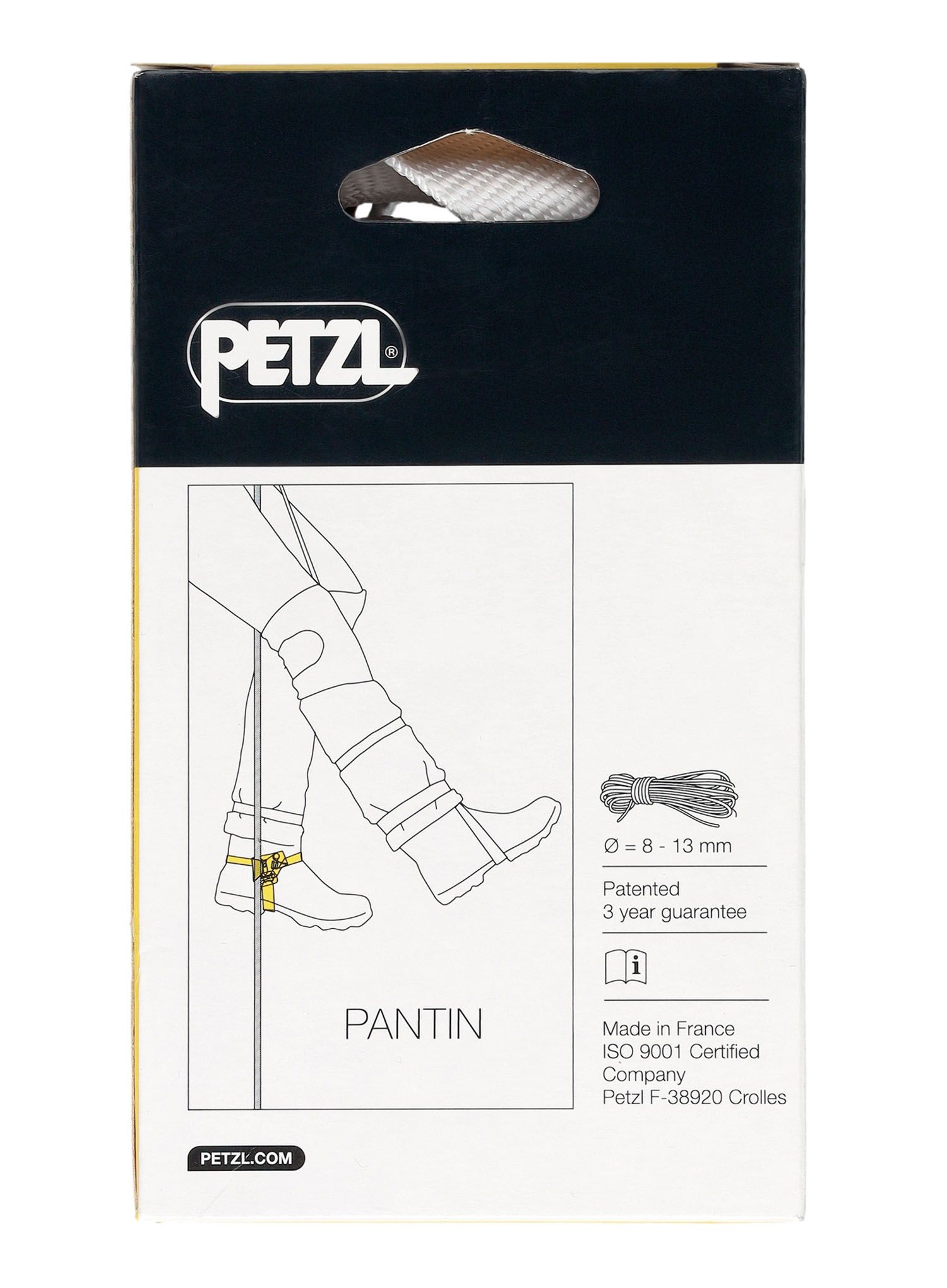 Penjalica Petzl Pantin - black