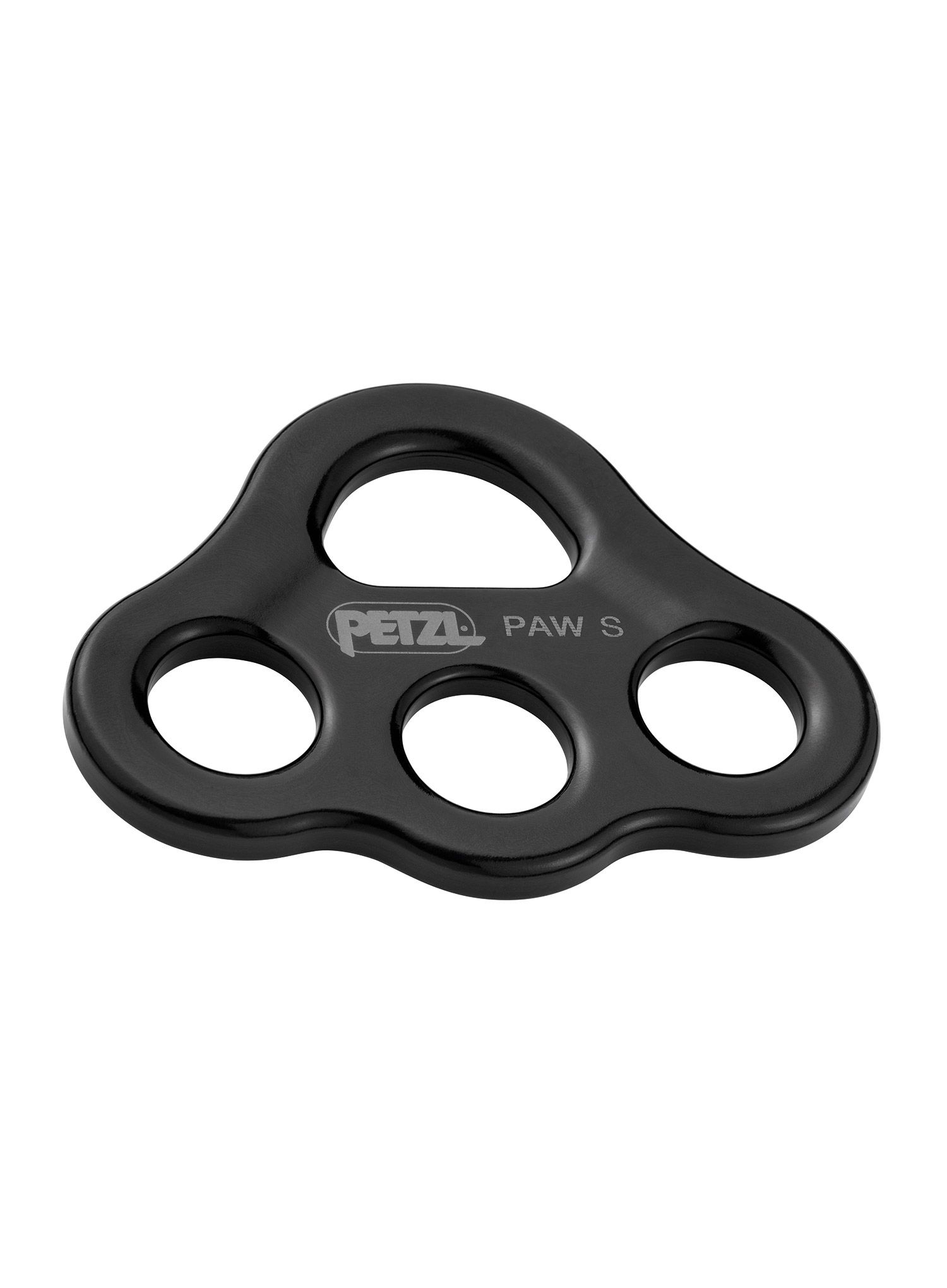 Sidrišna pločica Petzl Paw S - black