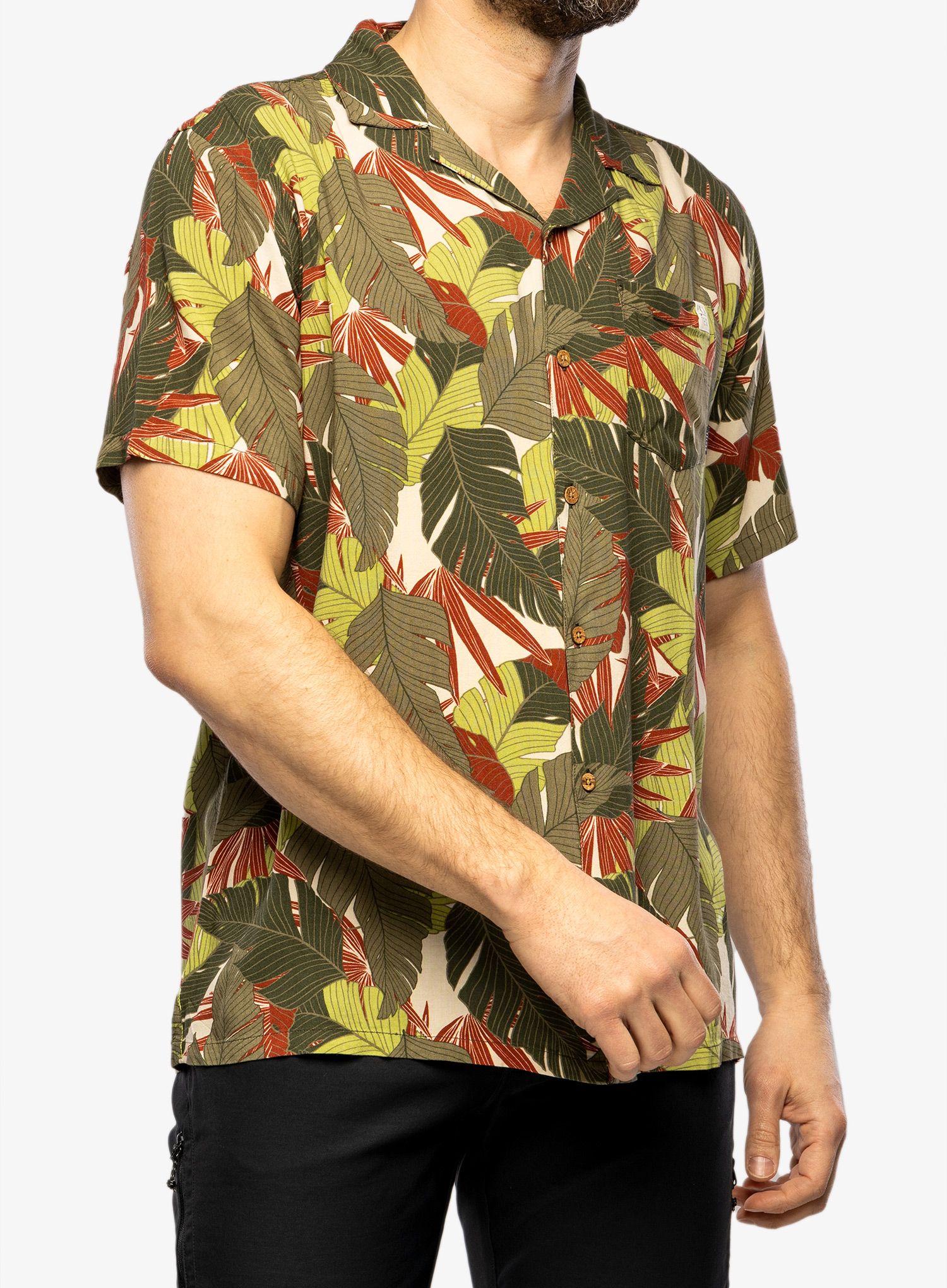 Putna košulja Protest Prthamra Short Sleeve Shirt - artichoke green