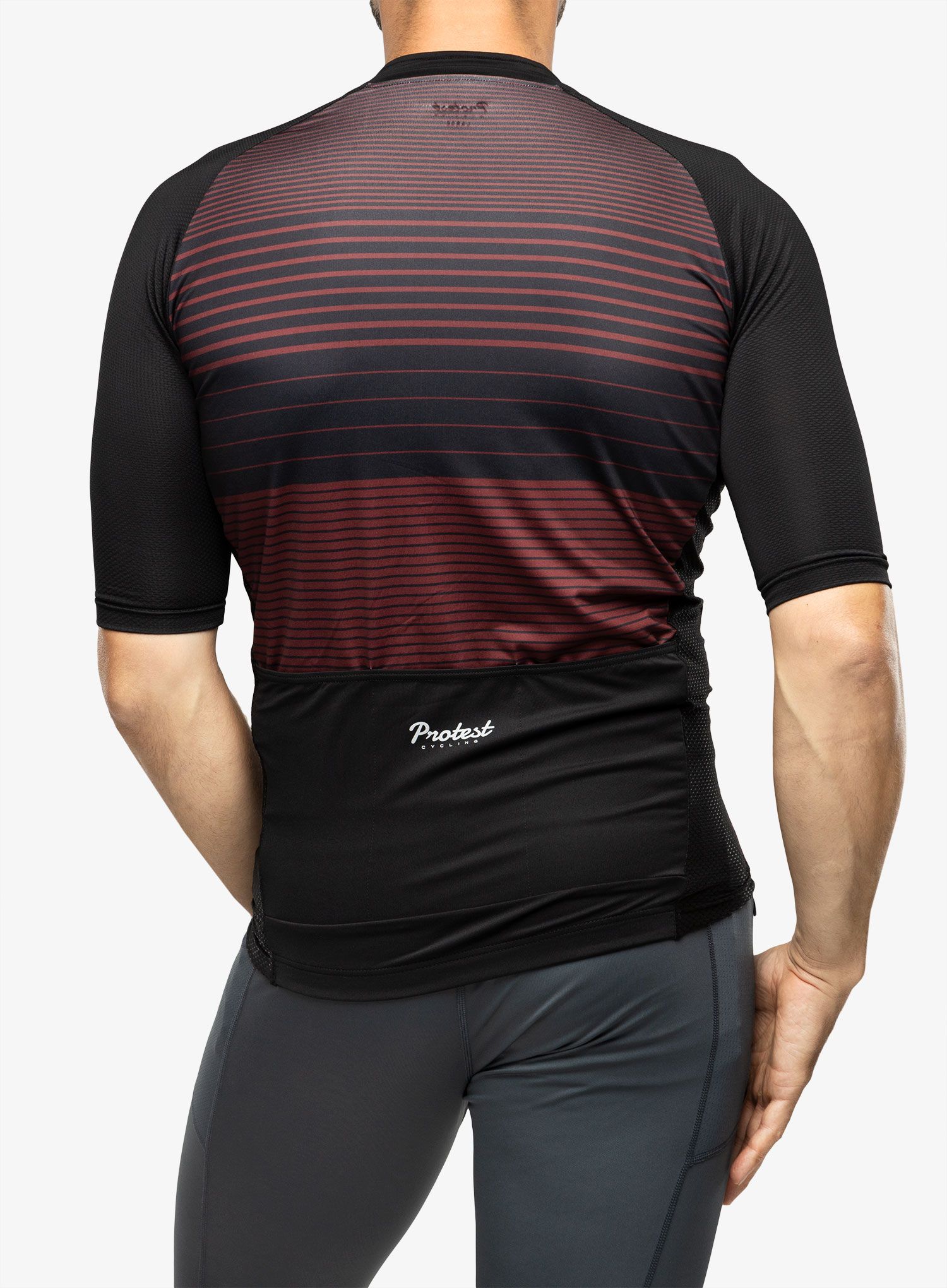 Biciklistička majica Protest Prtkoblet Cycling Jersey Short Sleeve - true black