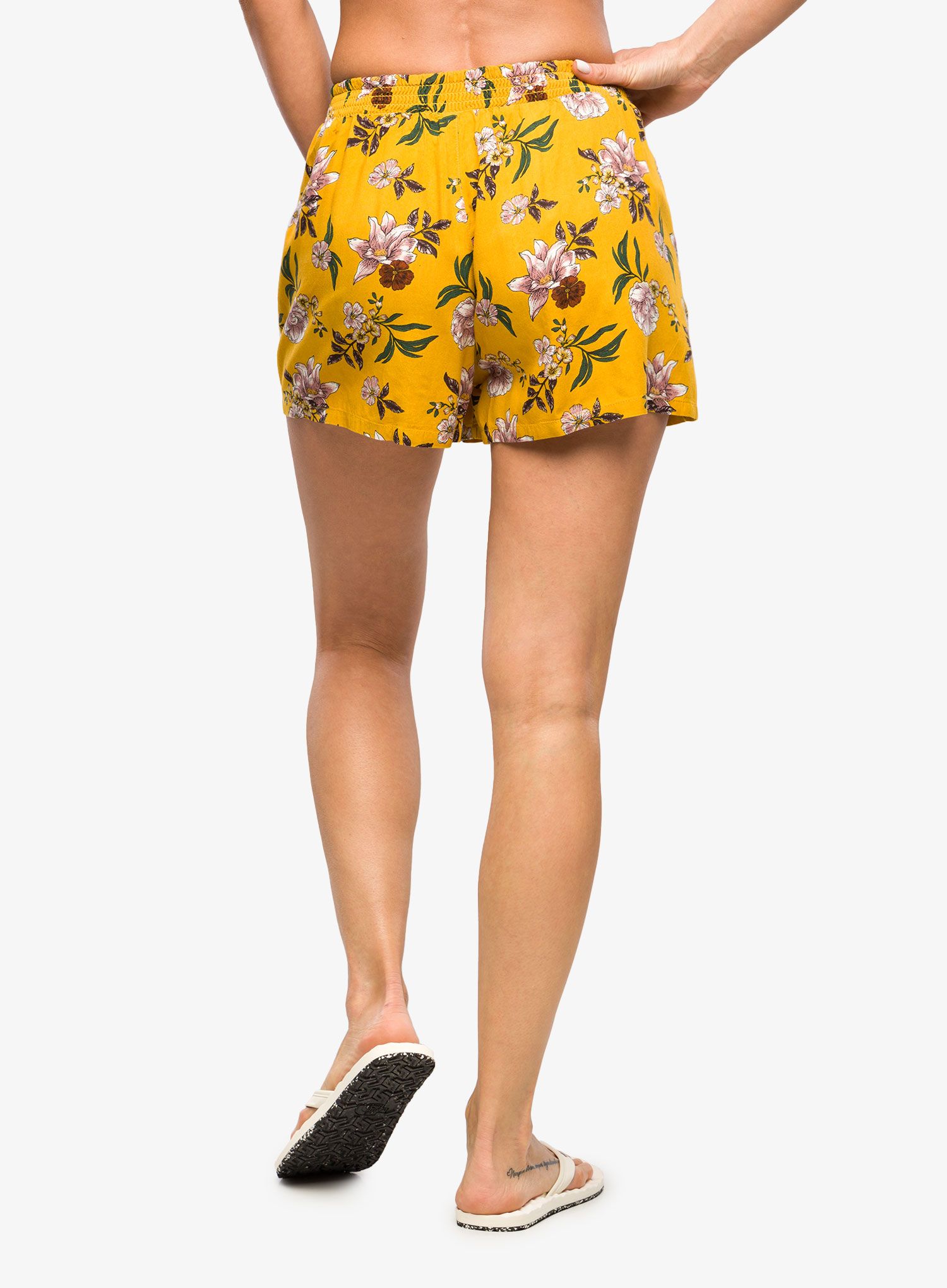 Ženske kratke hlače Protest Prtmahi Shorts - tumeric yellow