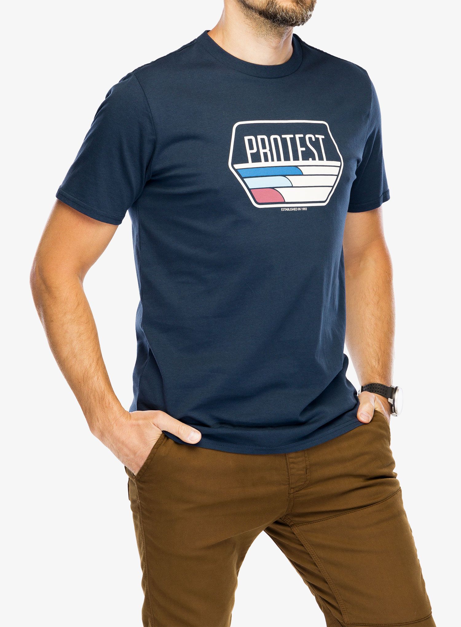 Pamučna majica Protest Prtstan T-Shirt - night sky blue