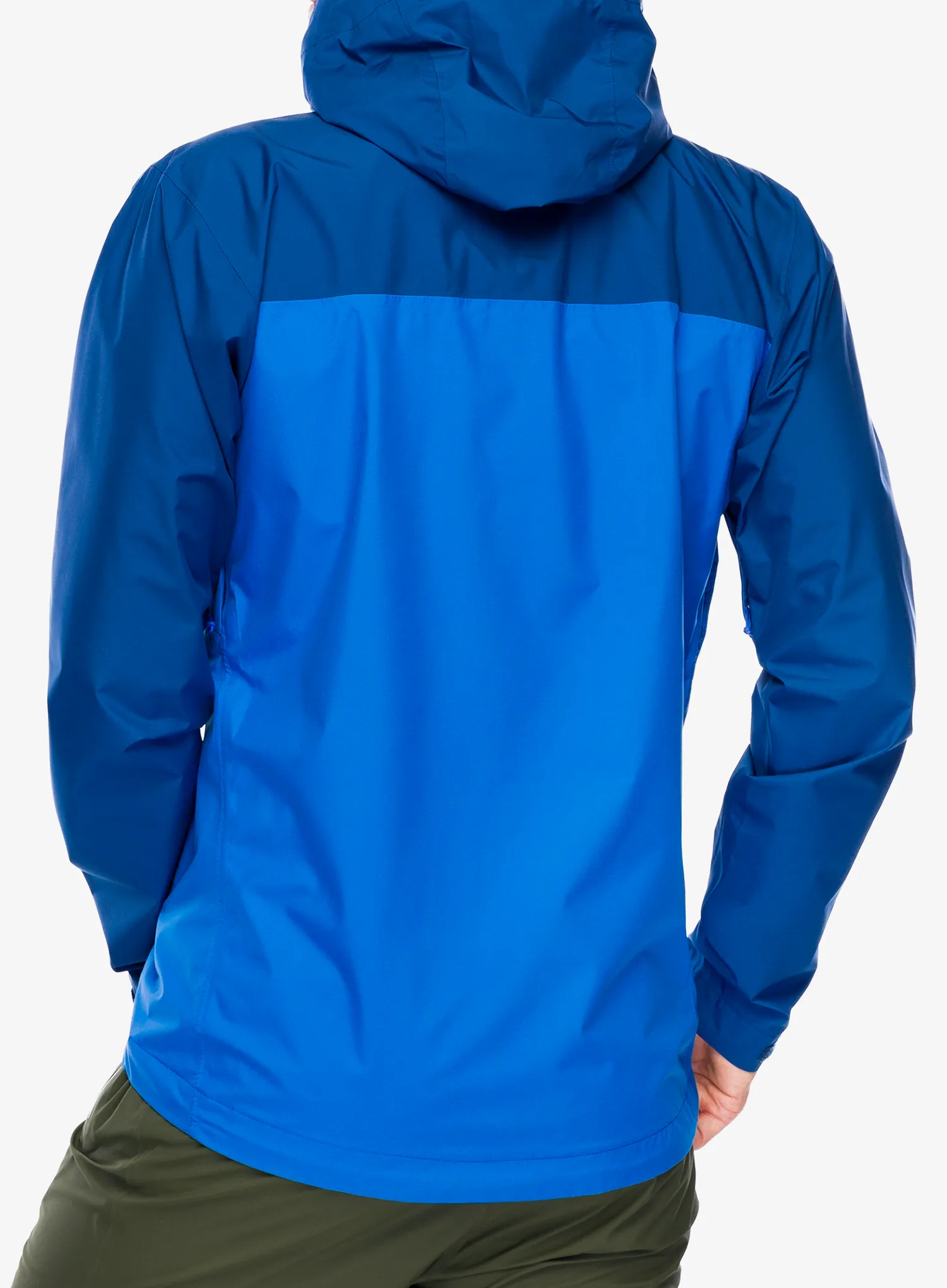 Kišna jakna Rab Downpour Eco Jacket - nightfall blue/ascent blue