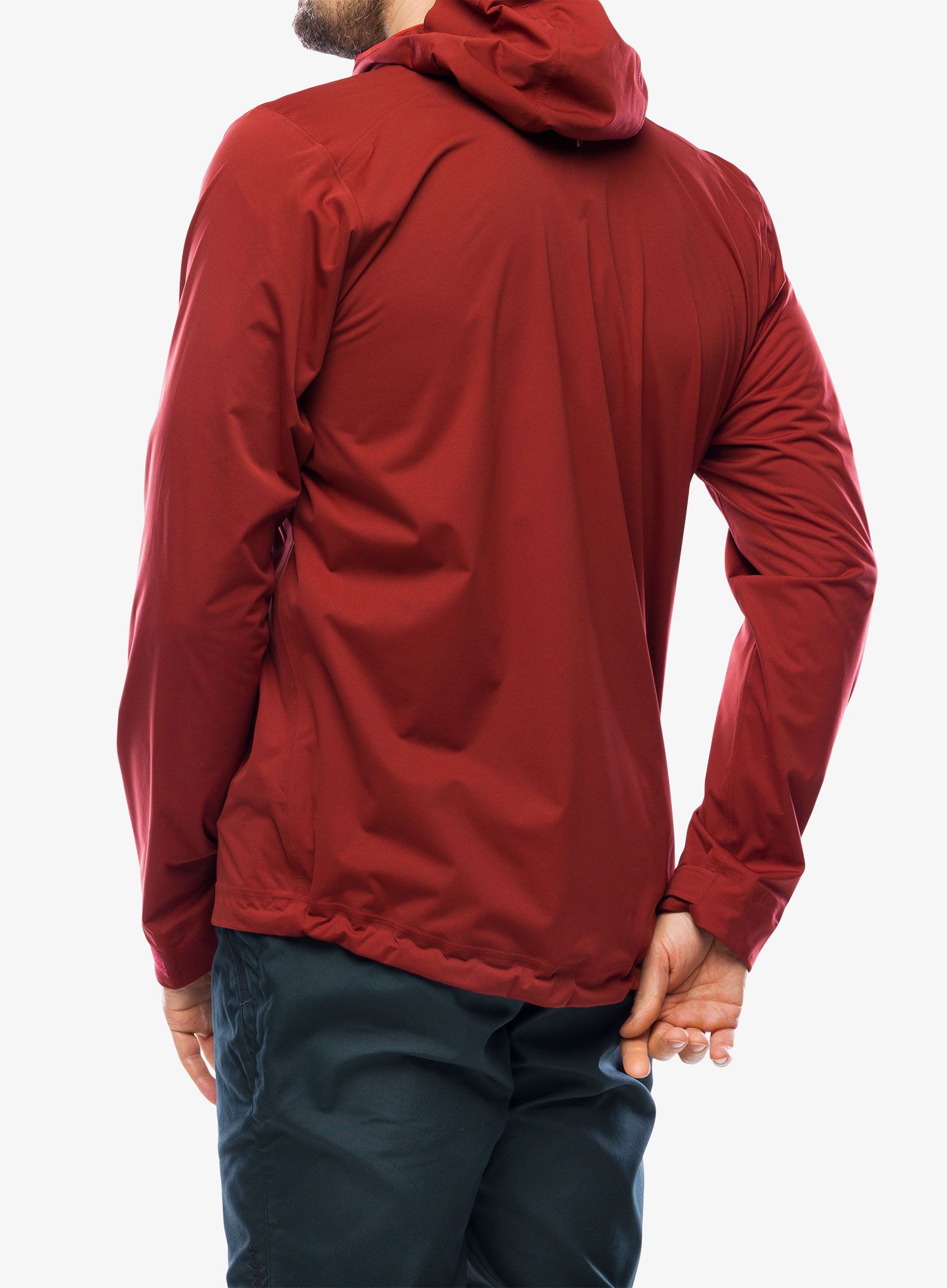 Kišna jakna Rab Kinetic 2.0 Jacket - oxblood red