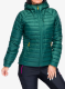 Ženska perjana jakna Rab Microlight Alpine Jacket - green slate