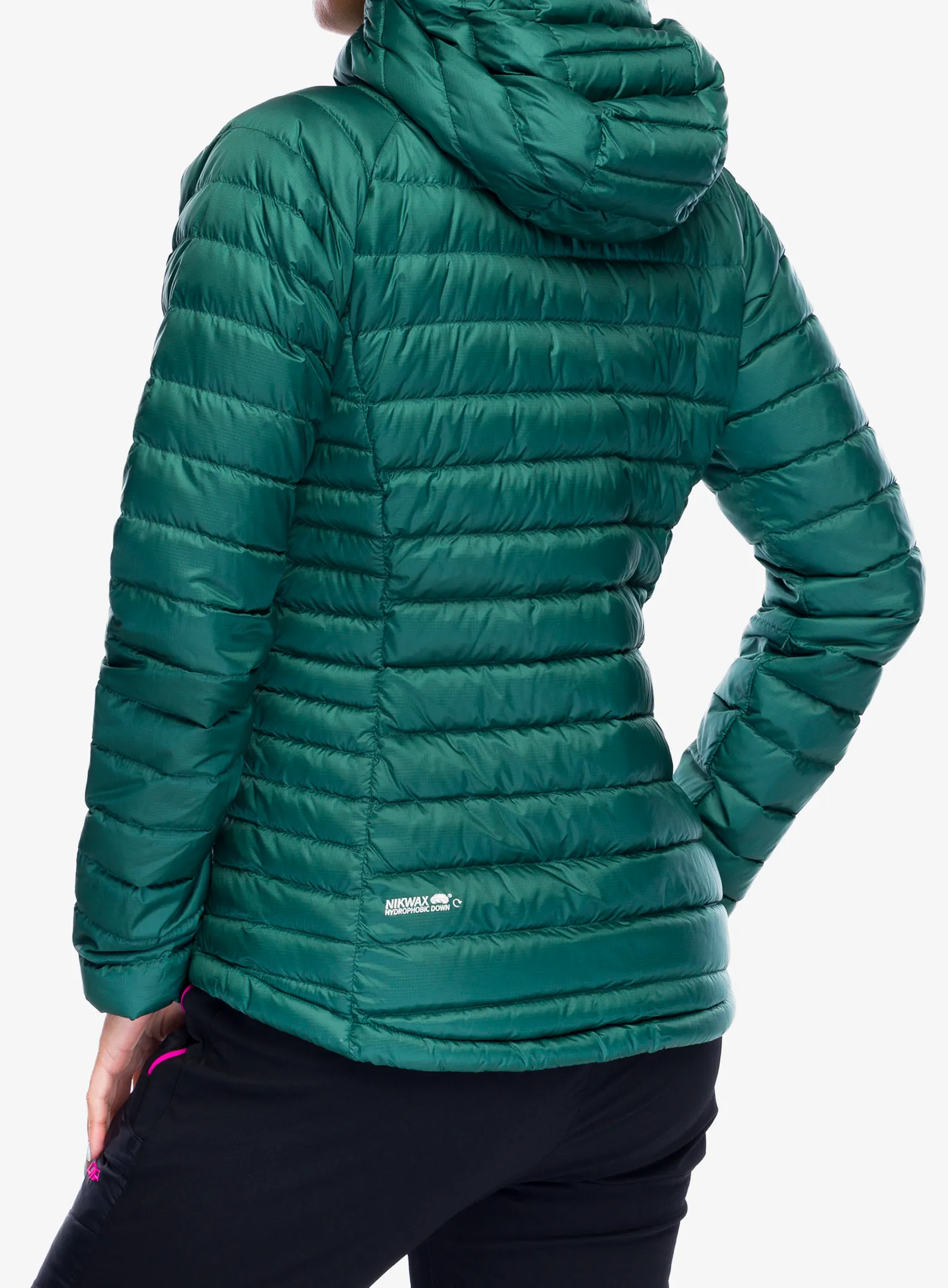 Ženska perjana jakna Rab Microlight Alpine Jacket - green slate