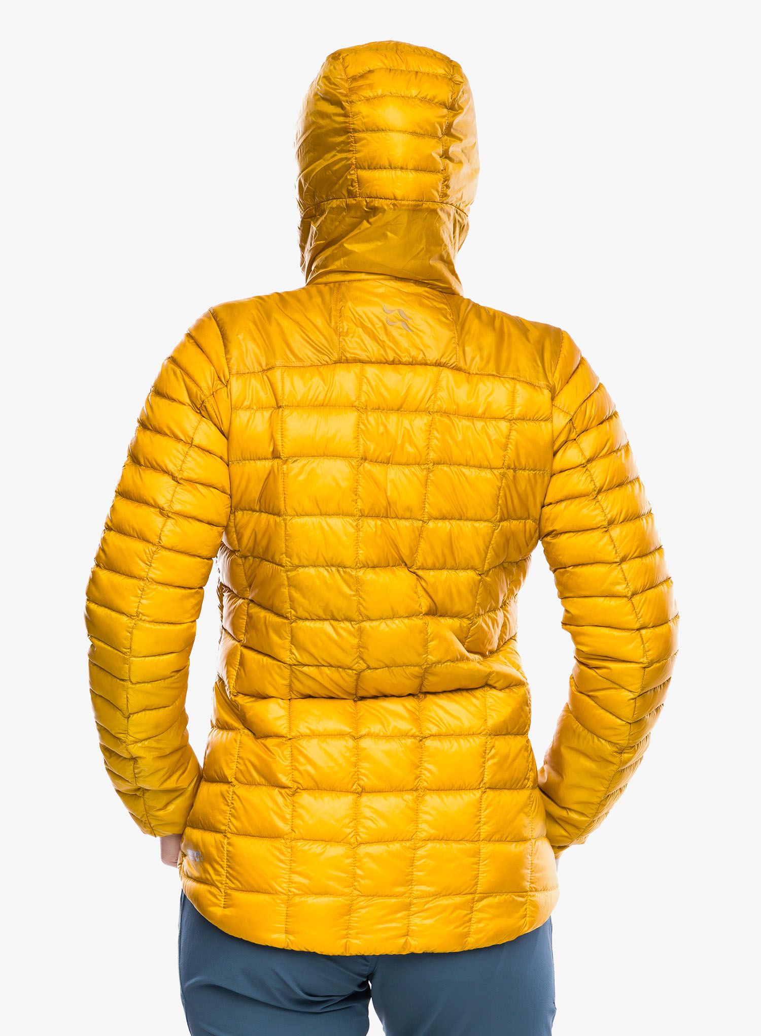 Ženska perjana jakna Rab Mythic Alpine Light Jacket - sahara
