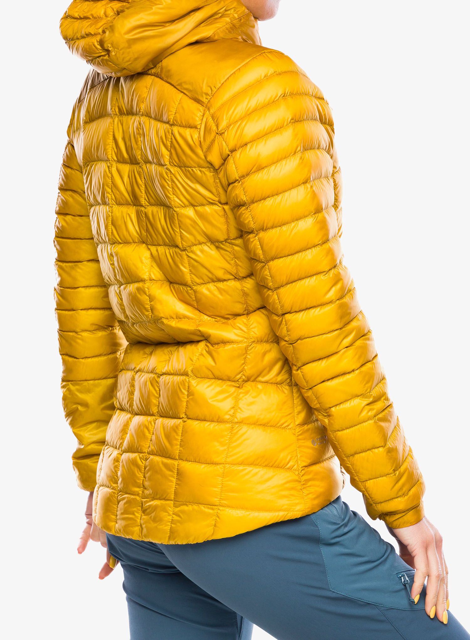 Ženska perjana jakna Rab Mythic Alpine Light Jacket - sahara