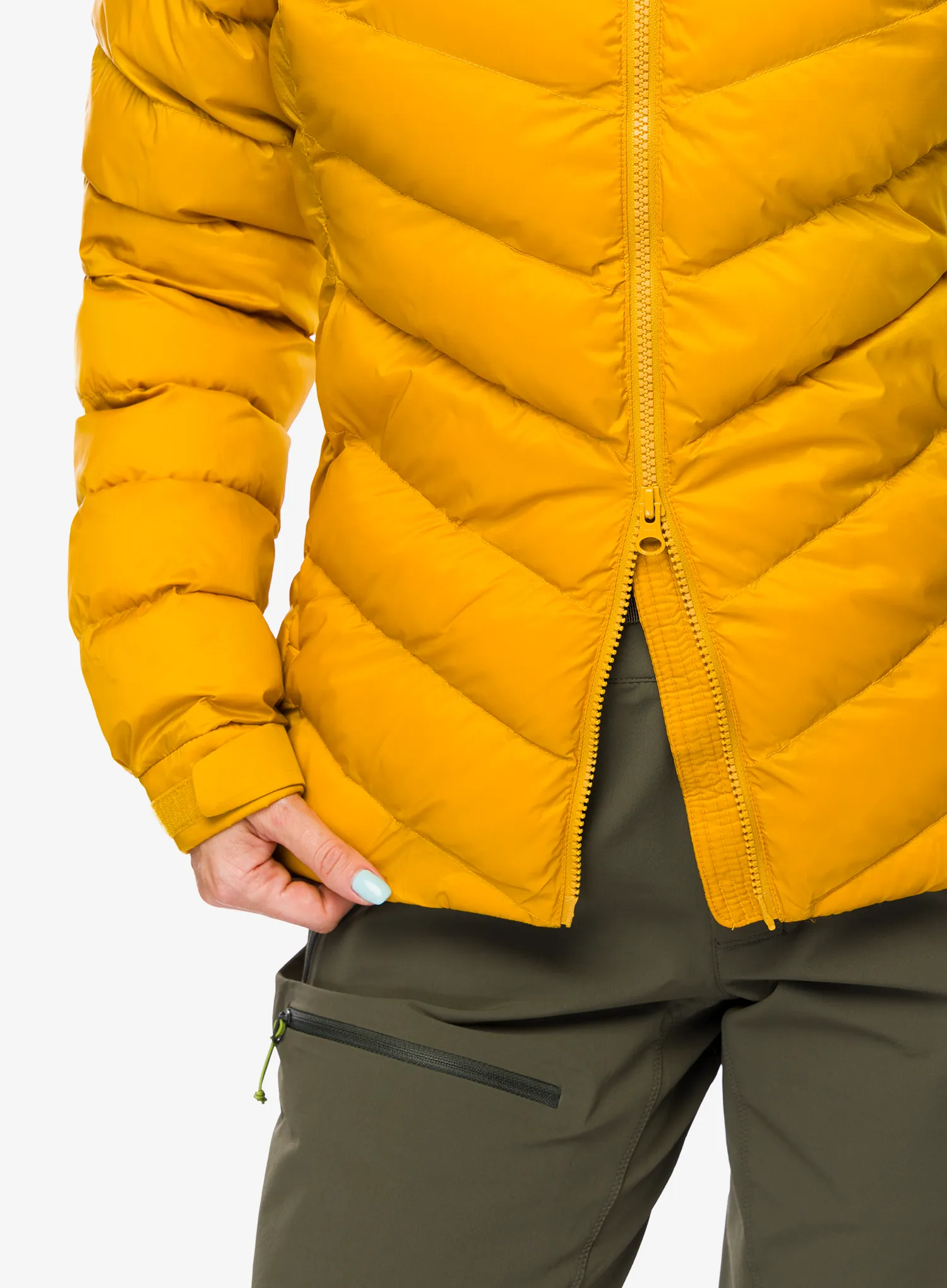 Jakna s postavom ženska Rab Nebula Pro Jacket - sahara