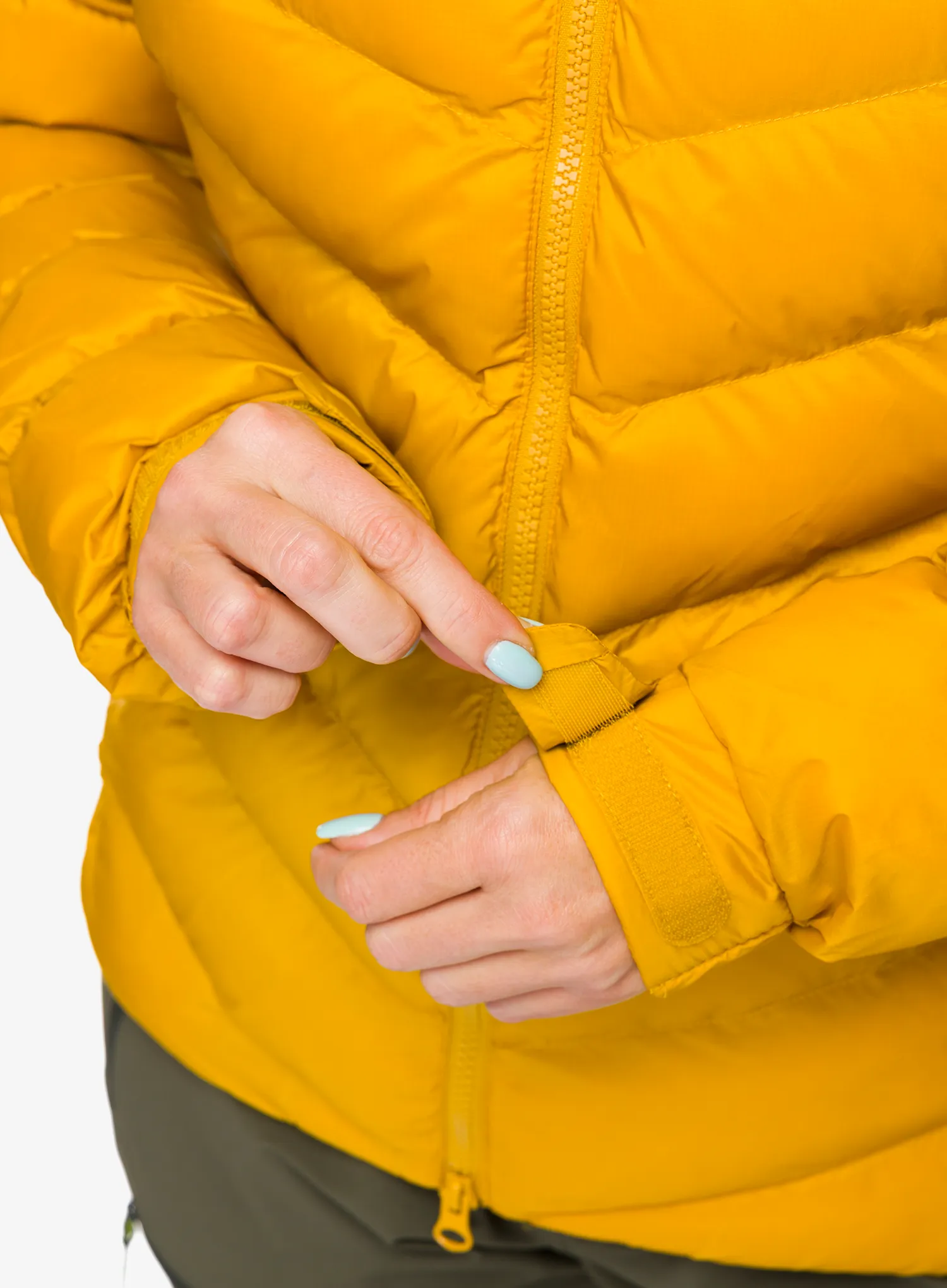 Jakna s postavom ženska Rab Nebula Pro Jacket - sahara