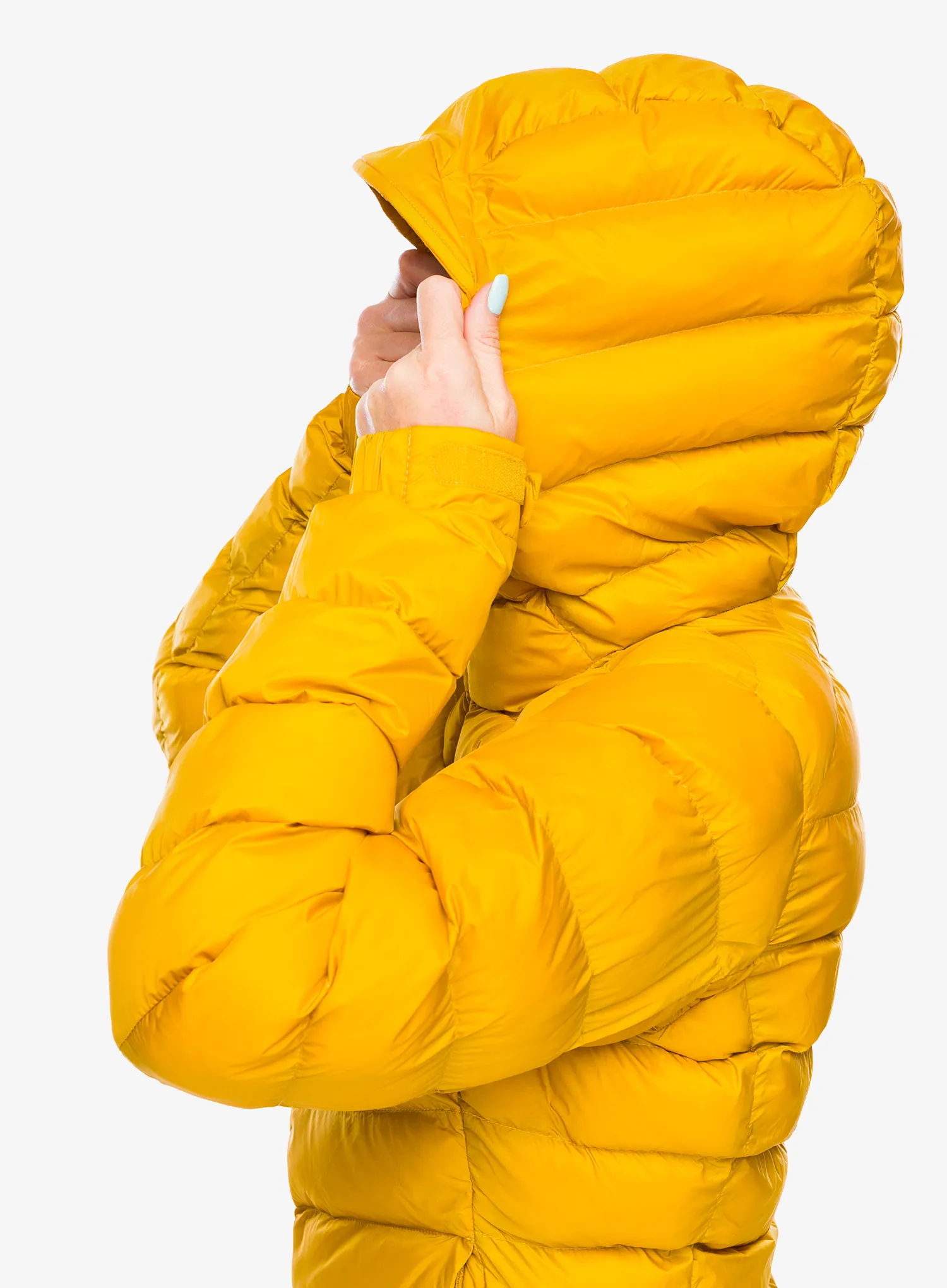Jakna s postavom ženska Rab Nebula Pro Jacket - sahara