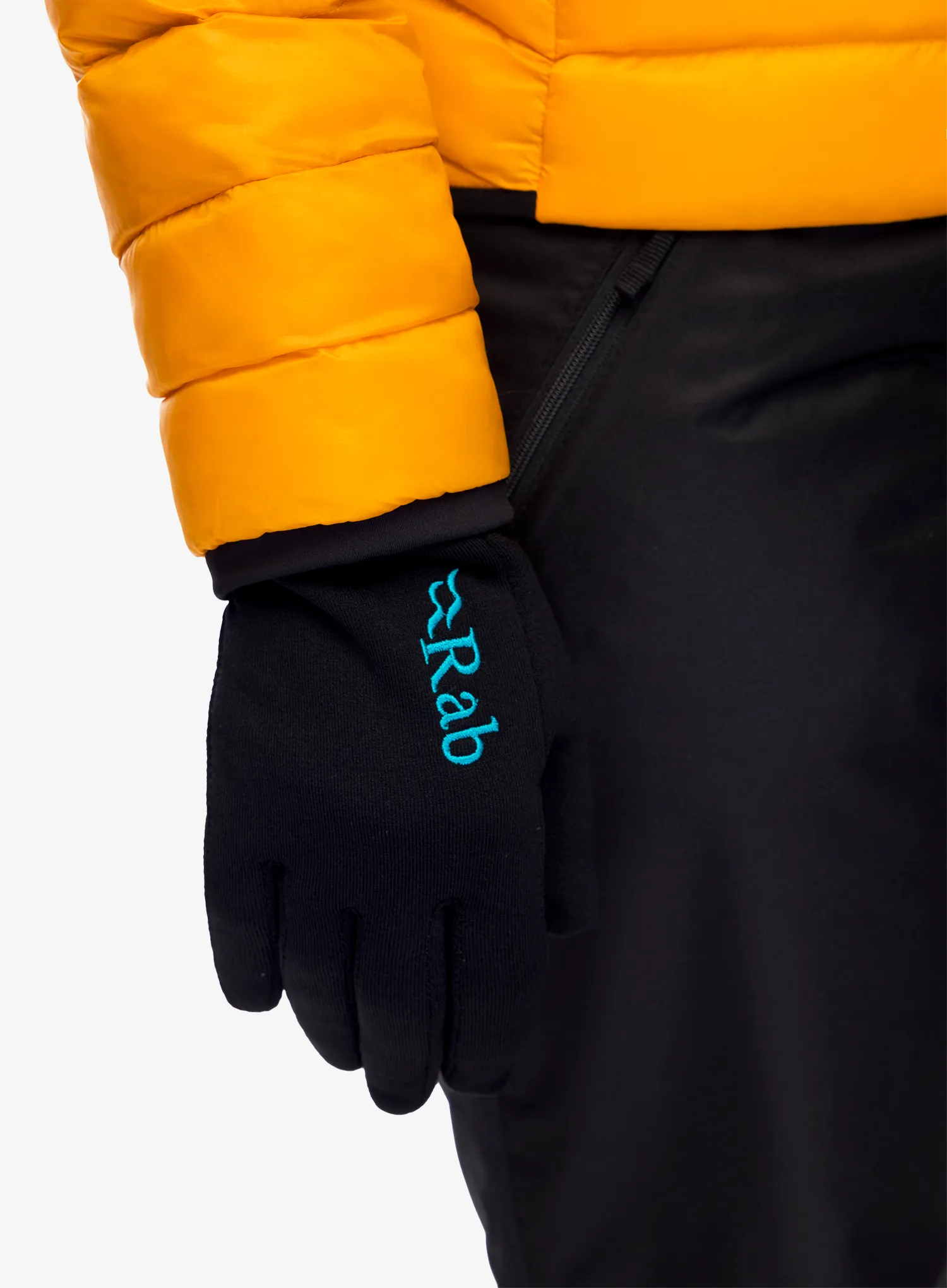 Ženske rukavice Rab Power Stretch Contact Glove - black