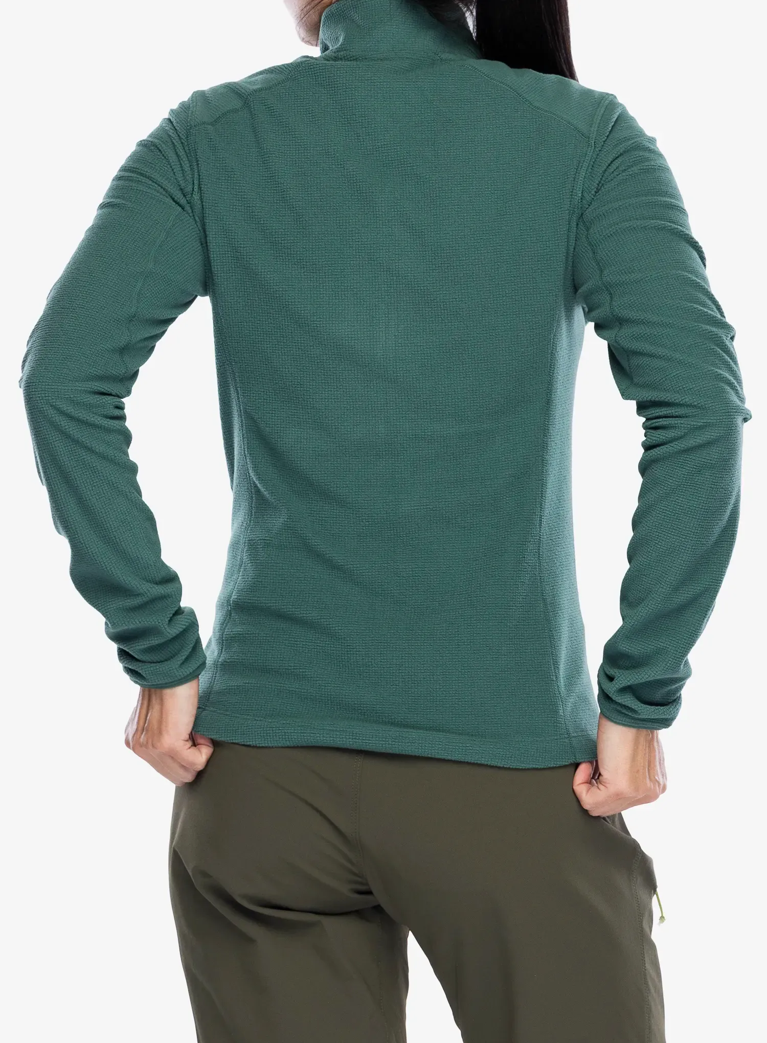 Ženska dukserica na otkopčavanje Rab Tecton Jacket - green slate