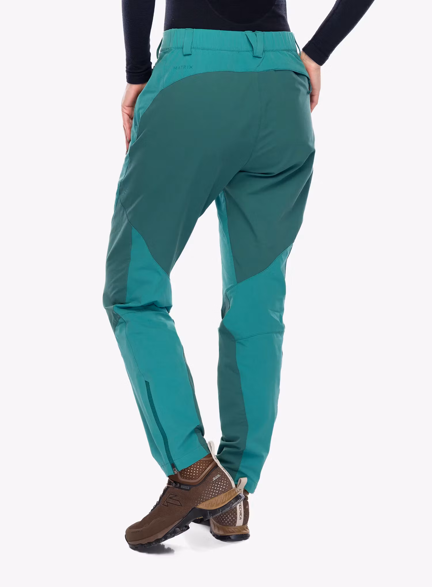 Ženske trekking hlače Rab Torque Mountain Pants - eucalyptus/green slate