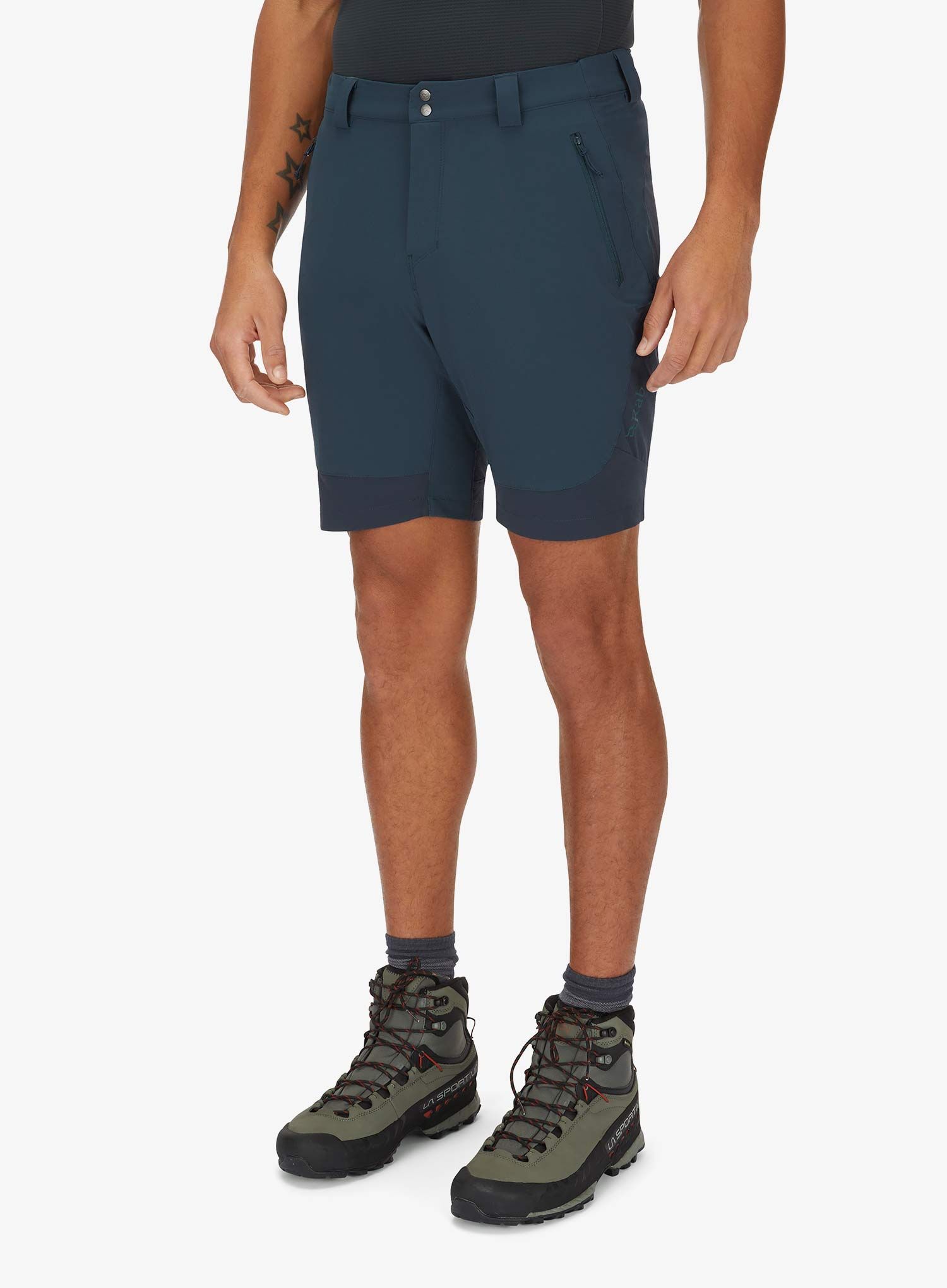 Muške kratke hlače Rab Torque Mountain Shorts - tempest blue/deep ink