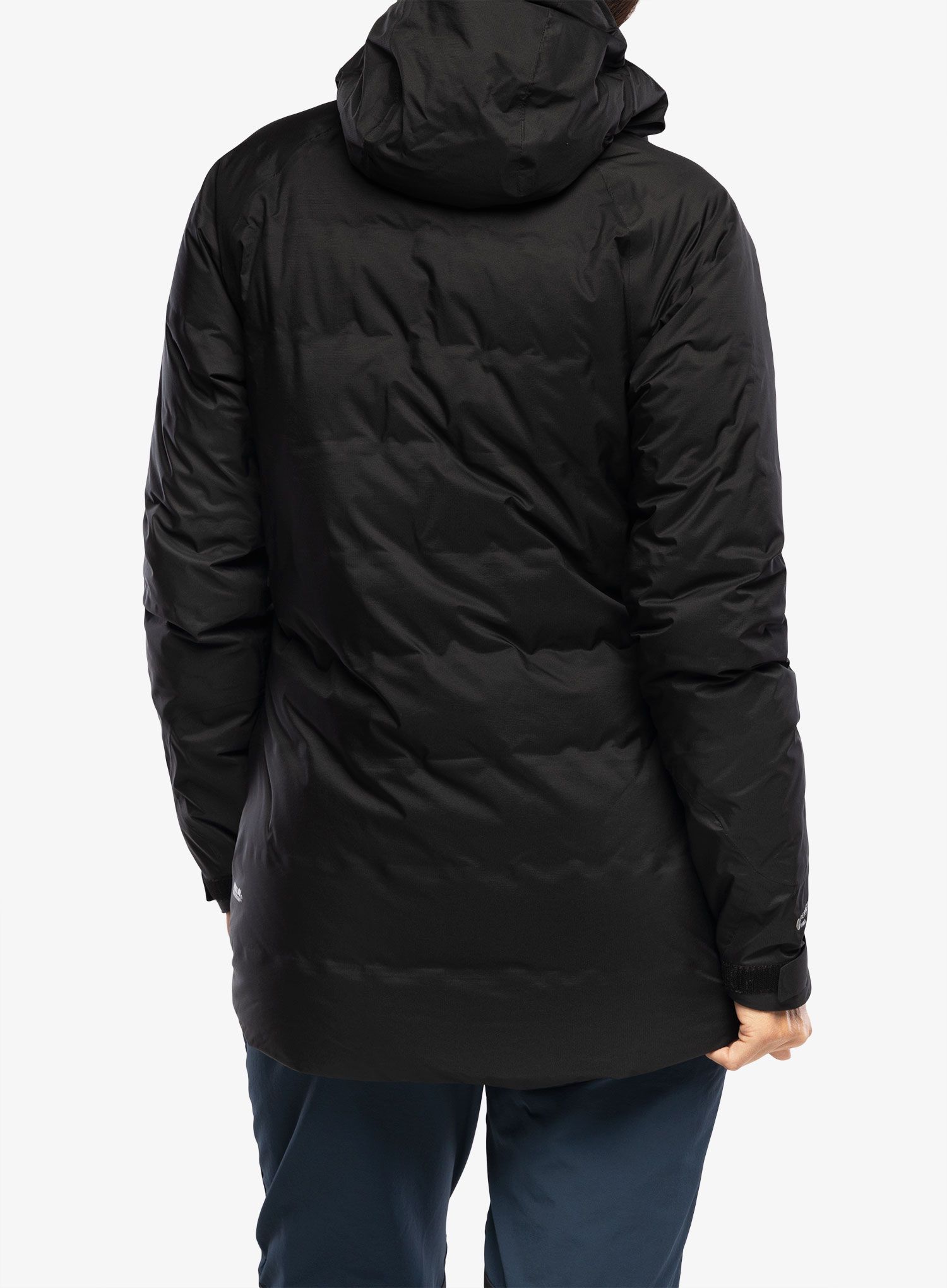 Ženska perjana jakna Rab Valiance Jacket - black
