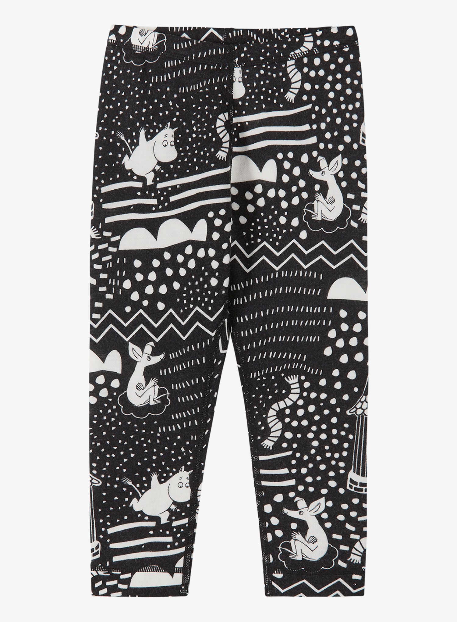 Dječje termo donje rublje Reima Moomin Trivsam - black