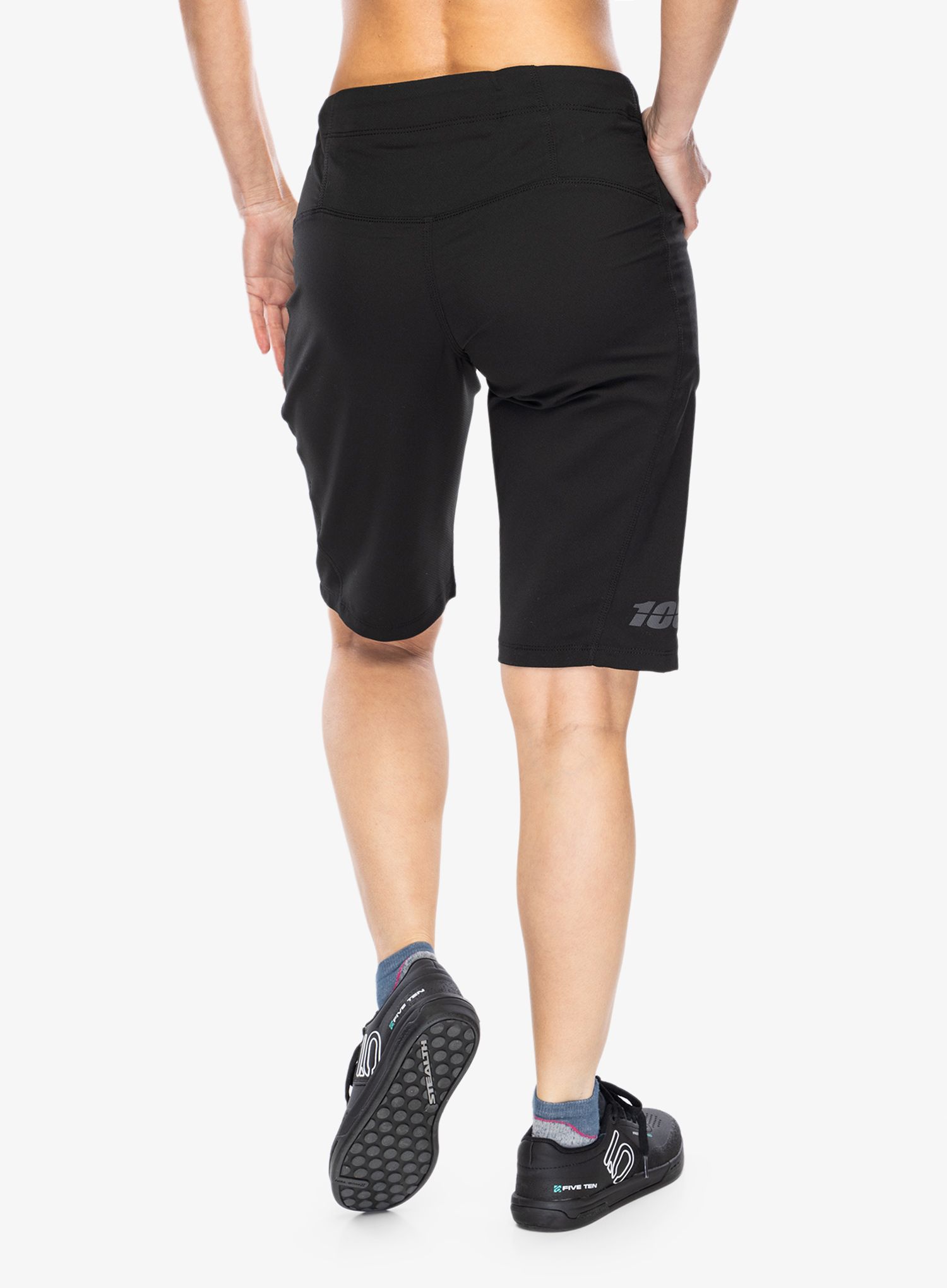Ženske biciklističke kratke hlače 100% Ridecamp Short - black