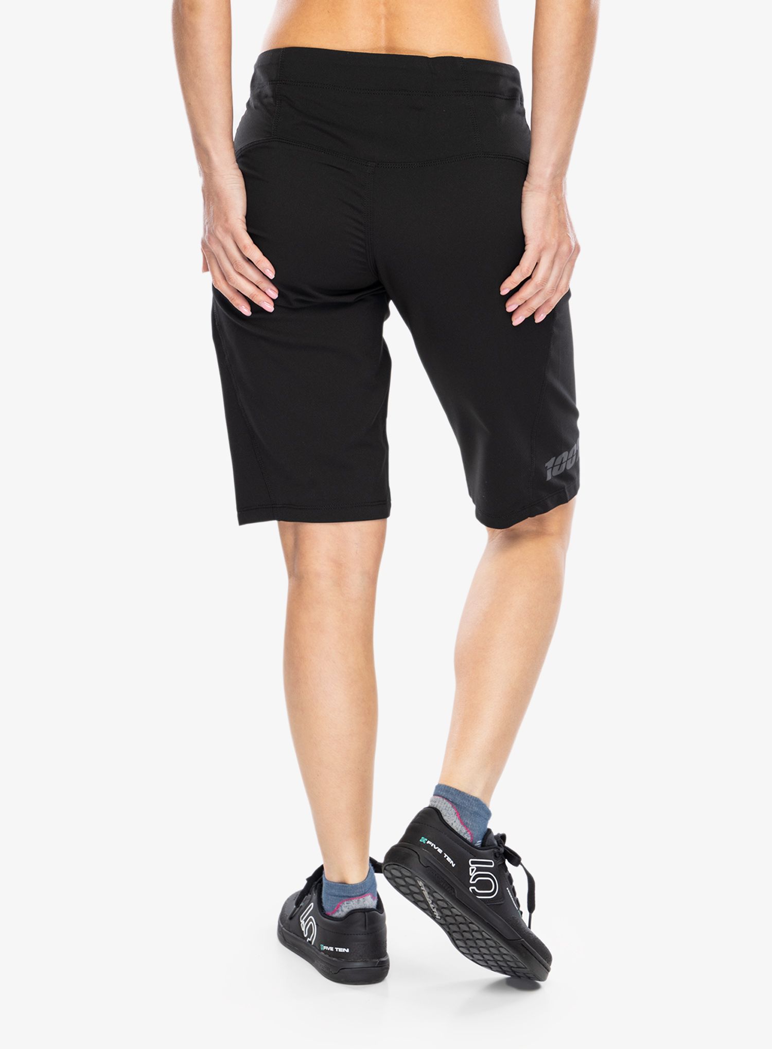 Ženske biciklističke kratke hlače 100% Ridecamp Short - black