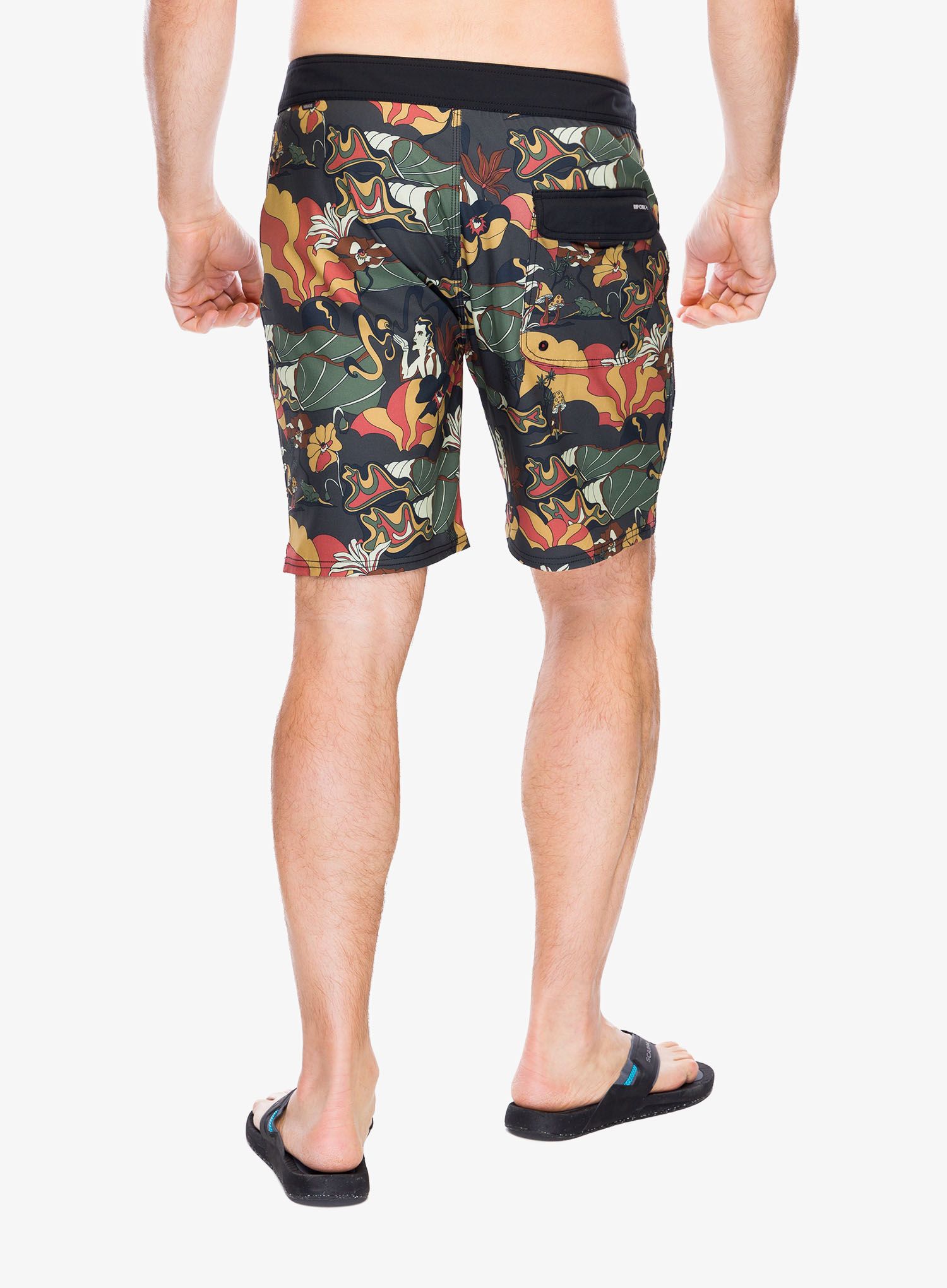 Kratke hlače Rip Curl Mirage Postcards - black