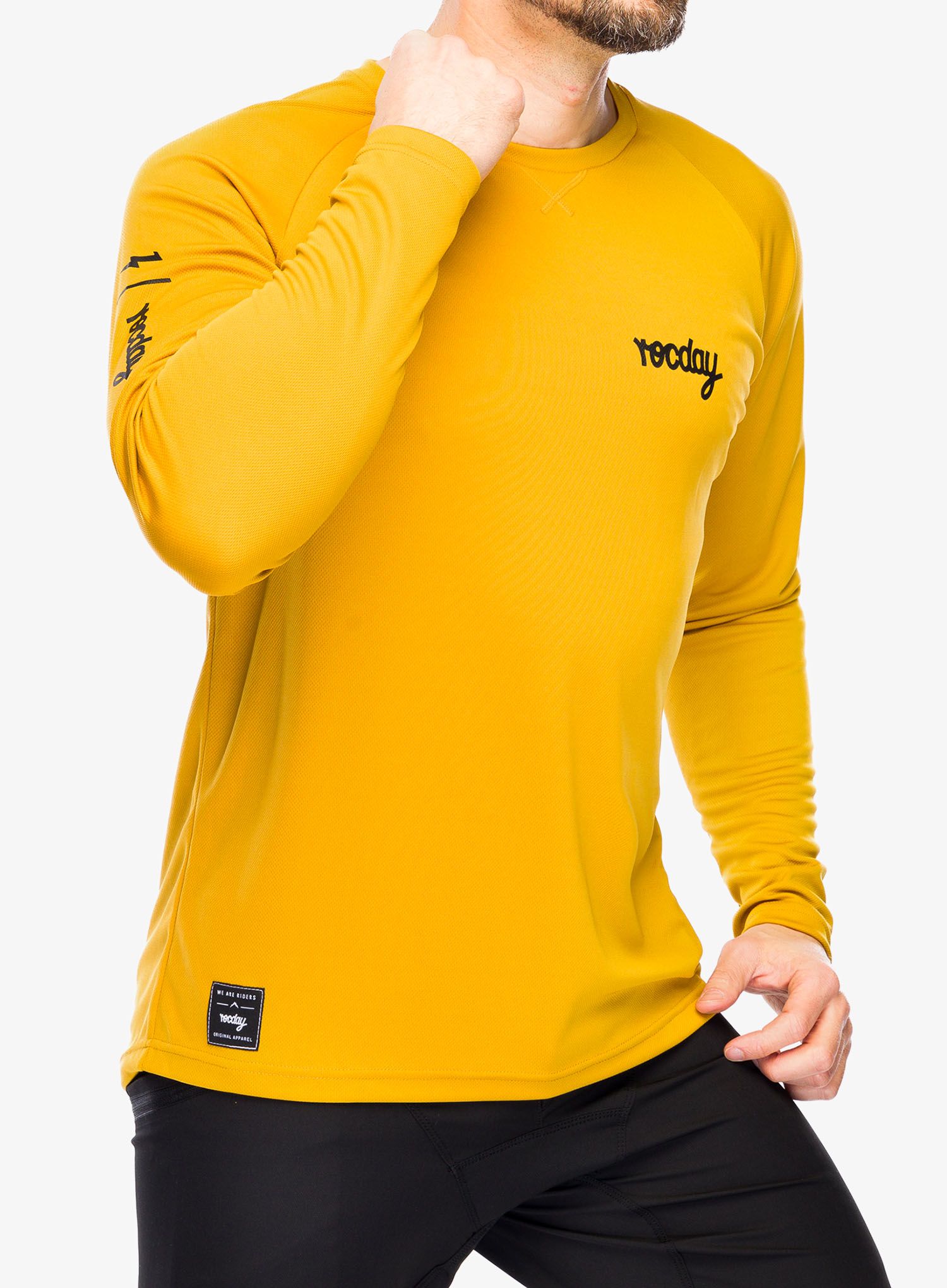 Biciklistička dukserica Rocday Podium - yellow