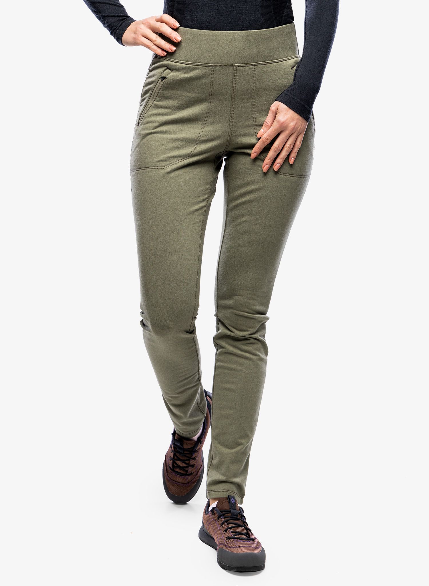 Ženske hlače Royal Robbins Basalt Pant - fiddlehead