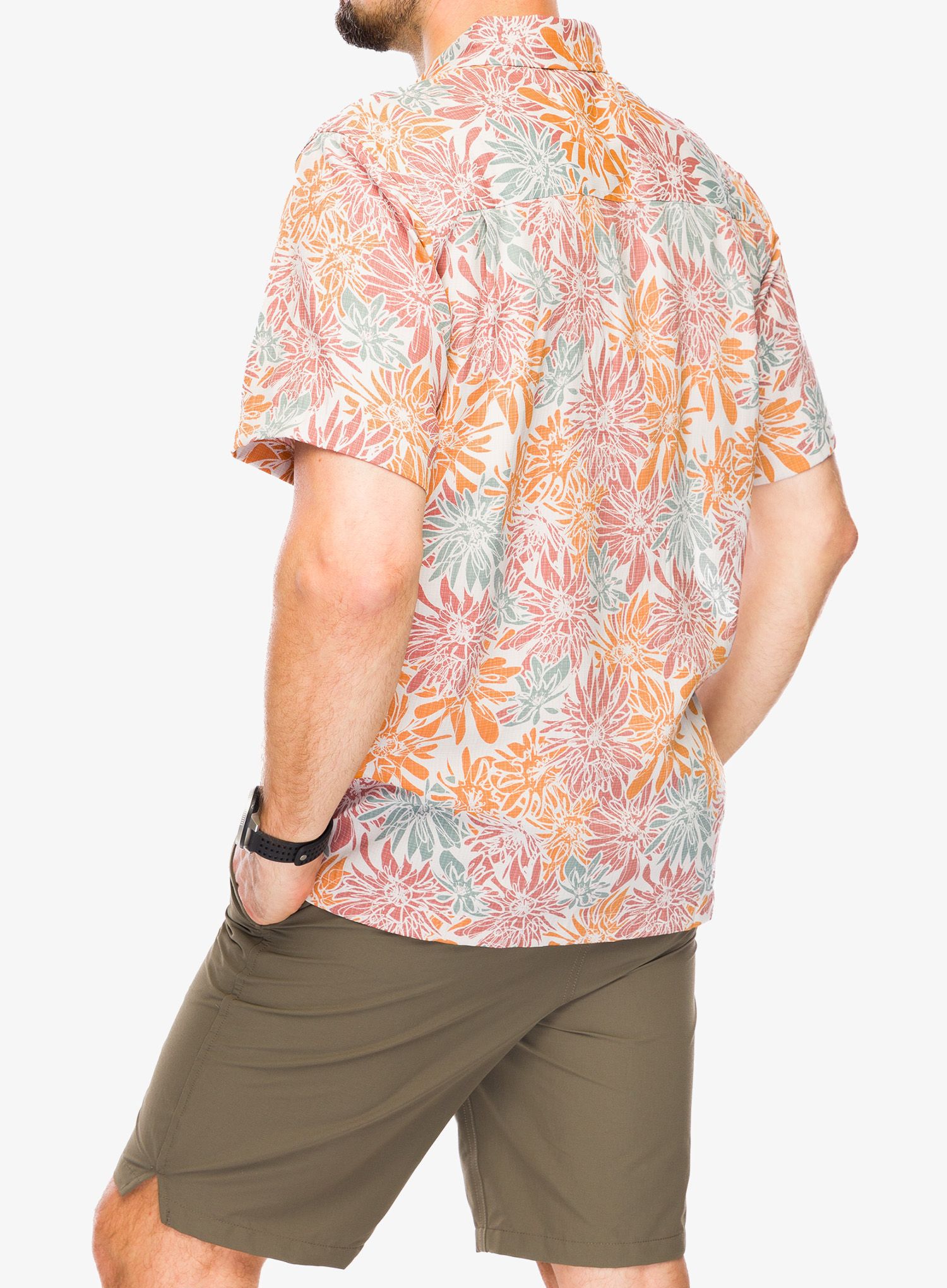 Košulja Royal Robbins Comino Leaf S/S - baked clay bonsall pt