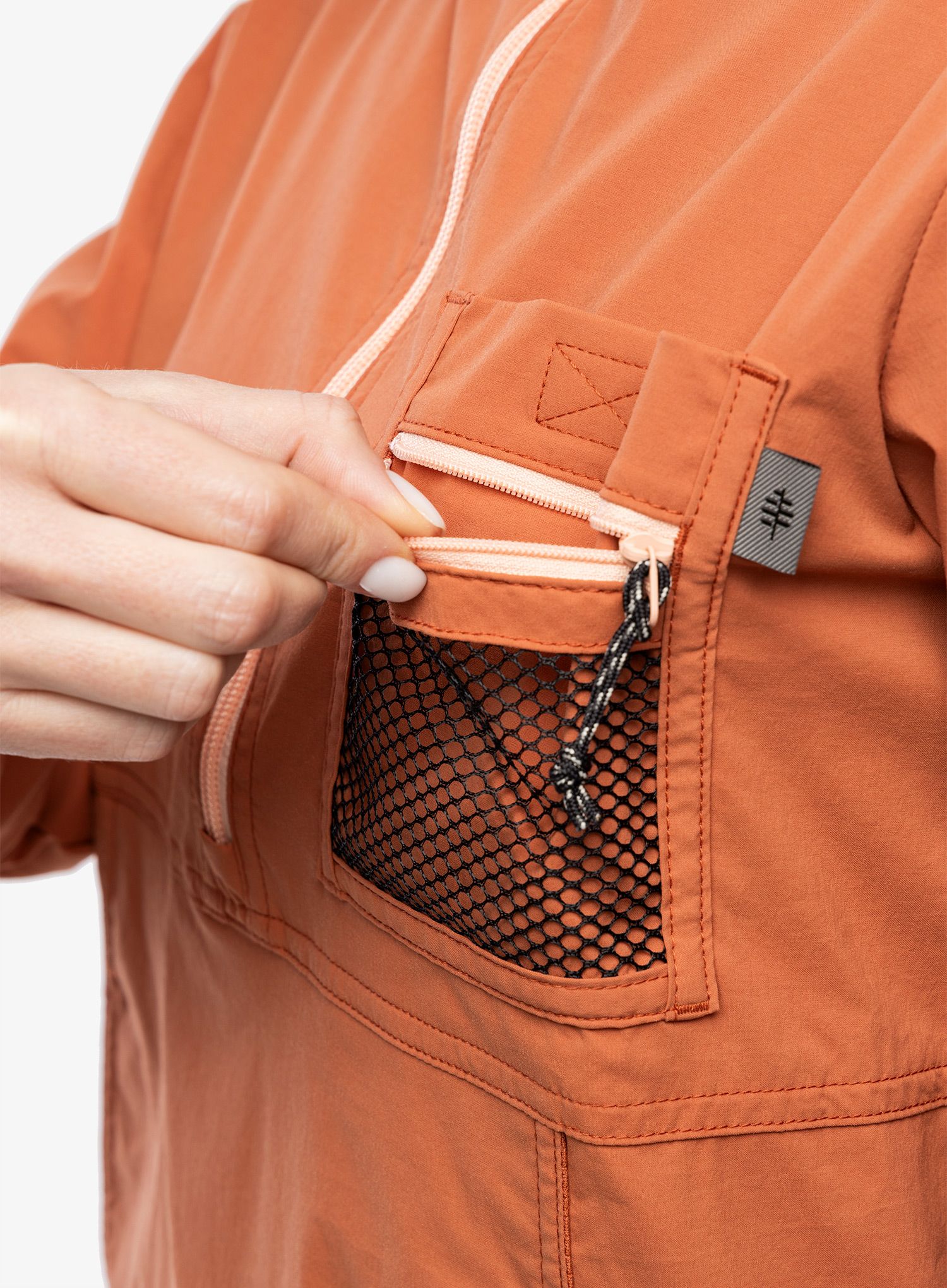 Ženska vjetrovka Royal Robbins Merced Anorak - baked clay