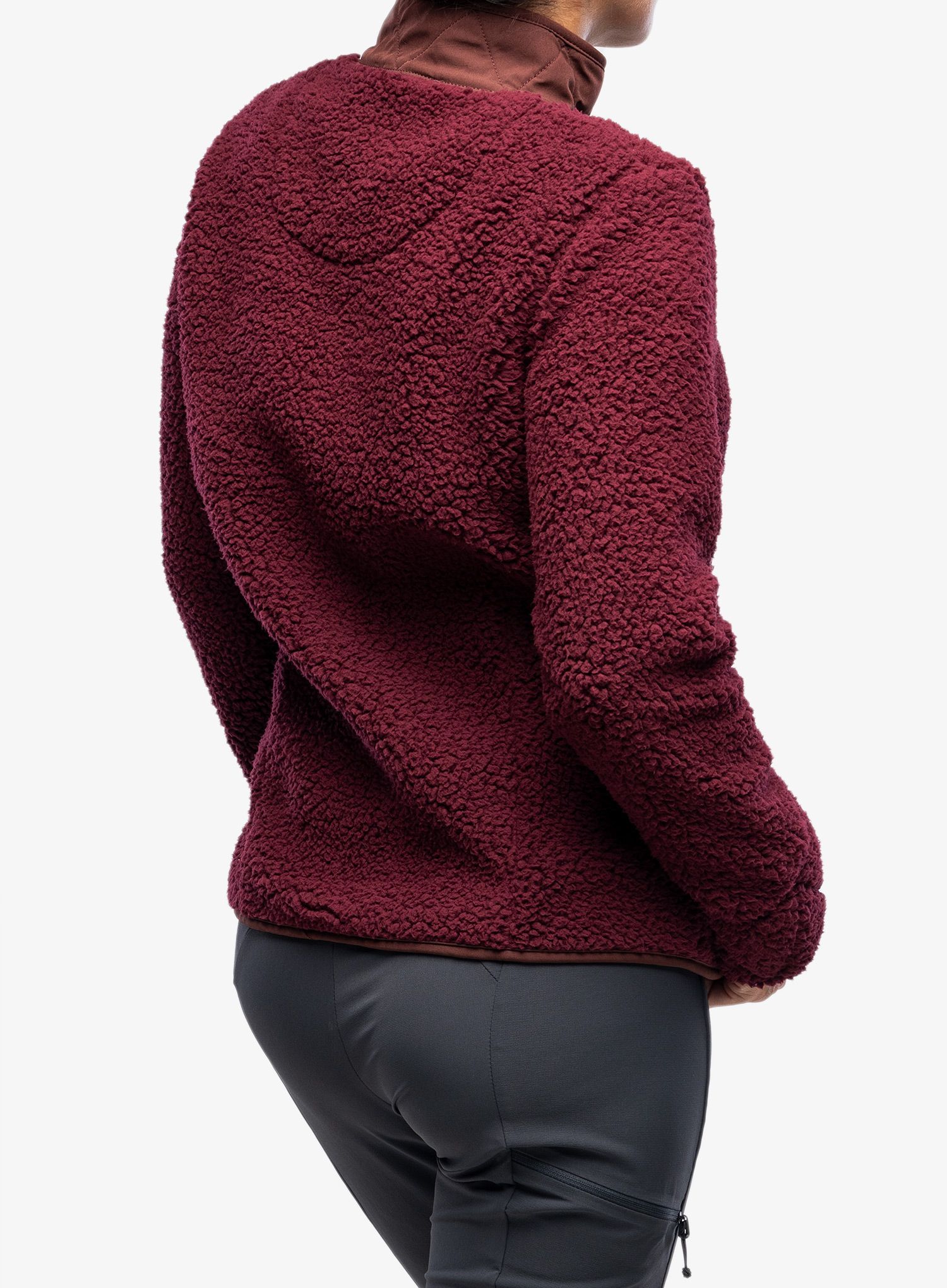 Ženska jakna od flisa Royal Robbins Urbanesque Jacket - burnt grape