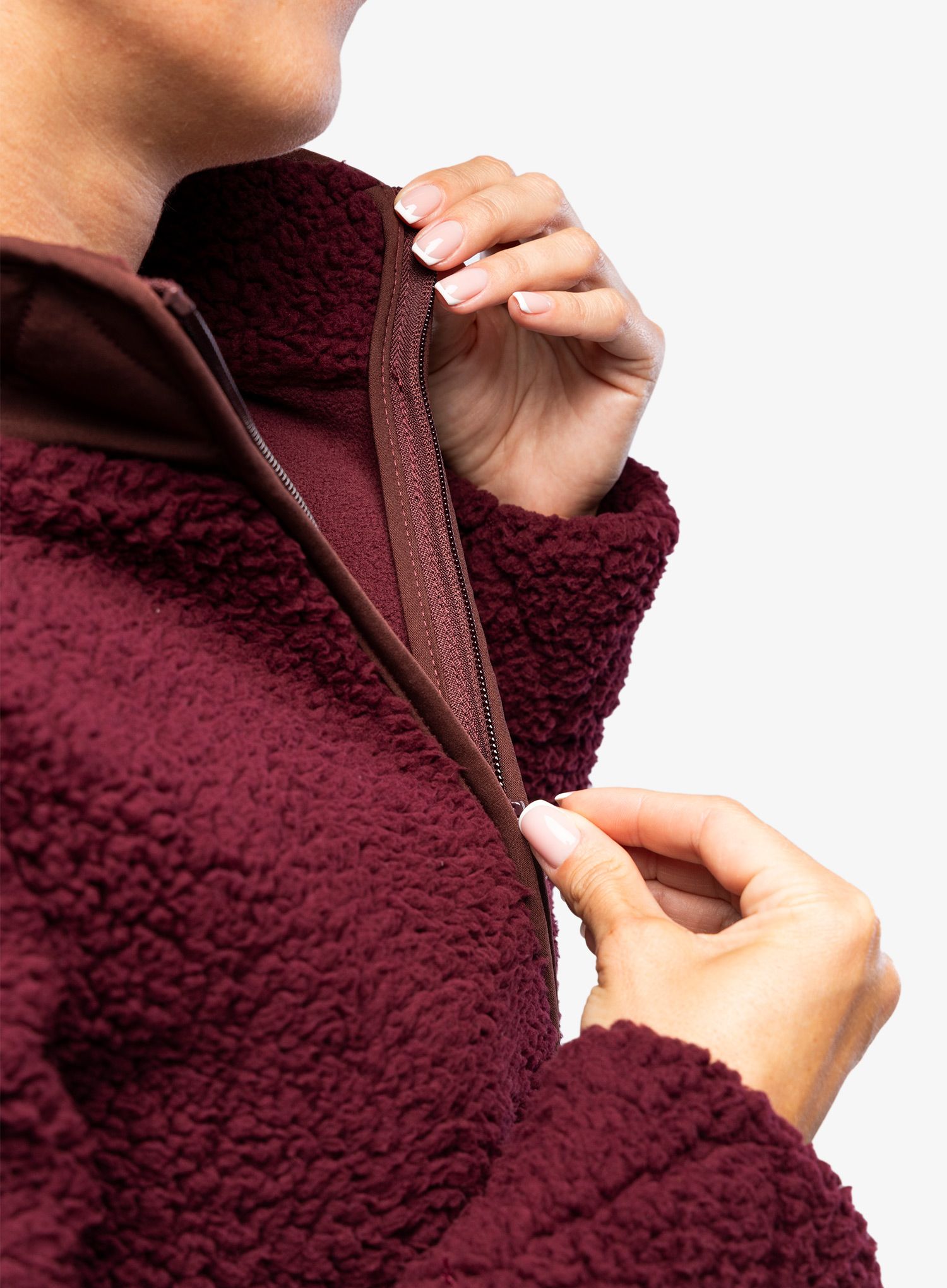 Ženska jakna od flisa Royal Robbins Urbanesque Jacket - burnt grape