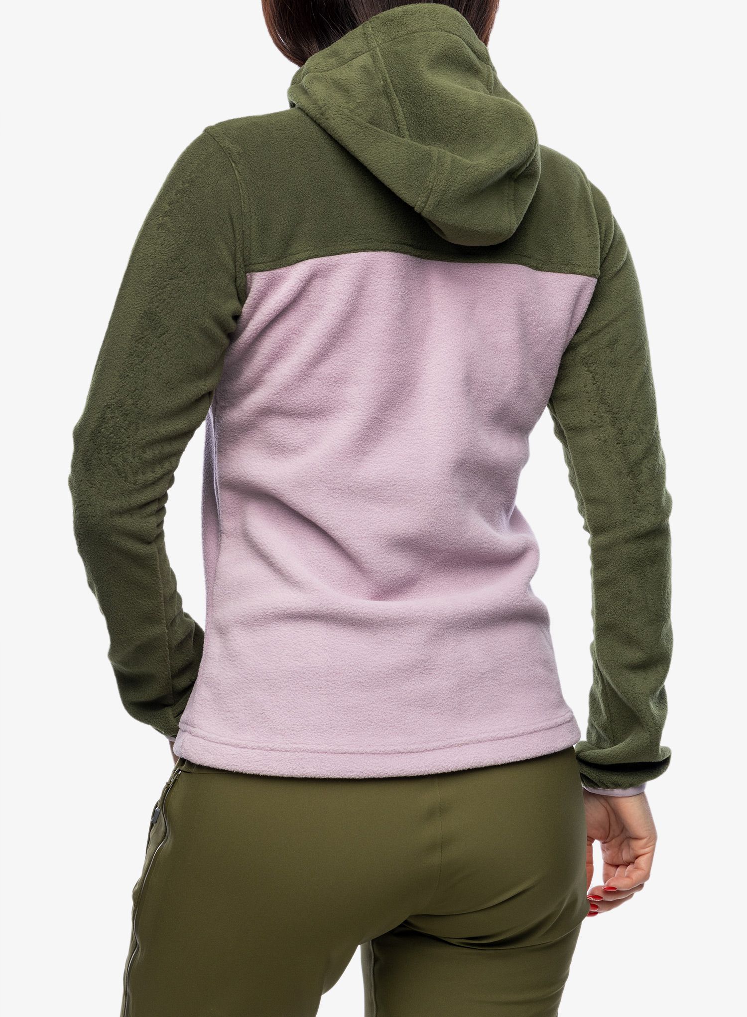 Ženska dukserica od flisa SCOTT Defined Original Fleece Pullover - fir green/cloud pink