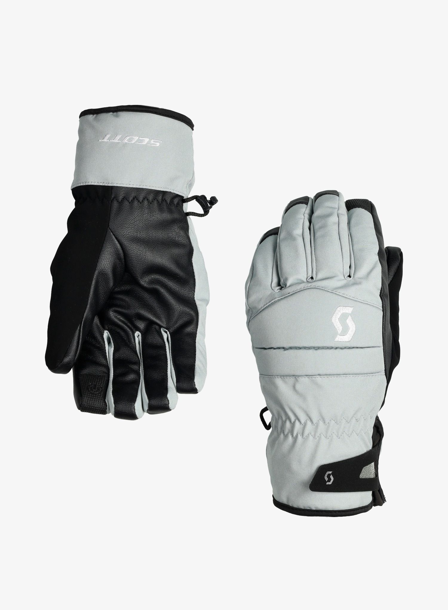Ženske rukavice SCOTT Glove Ultimate Hybrid - light grey/black