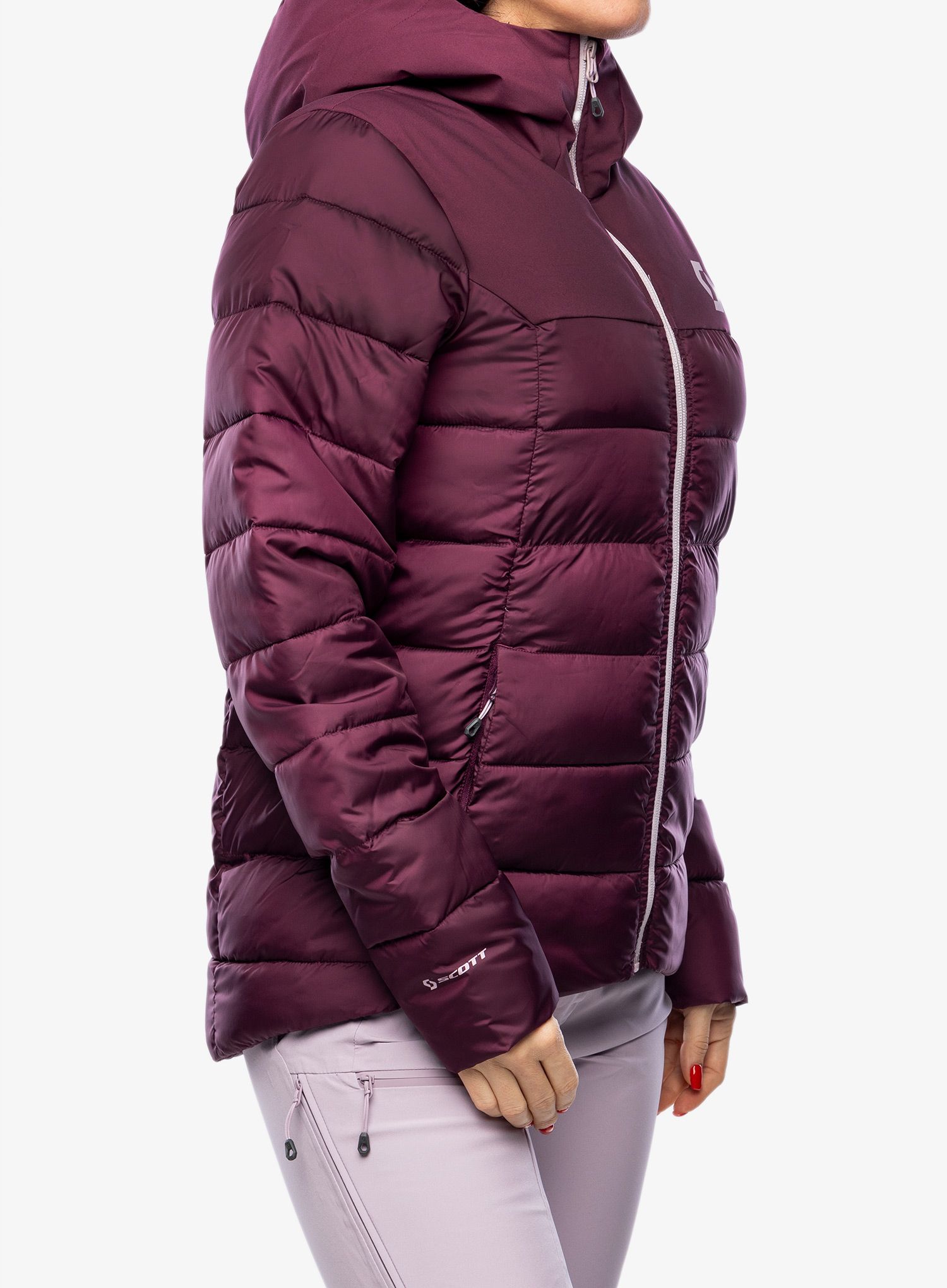 Jakna s postavom ženska SCOTT Insuloft Warm Jacket - wild red