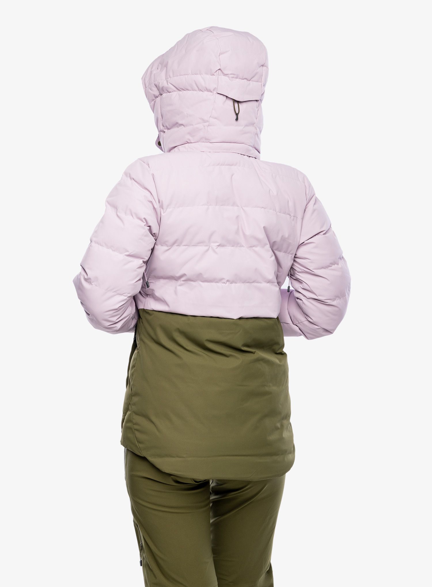 Ženska jakna SCOTT Jacket W's Ultimate Warm - cloud pink/fir green
