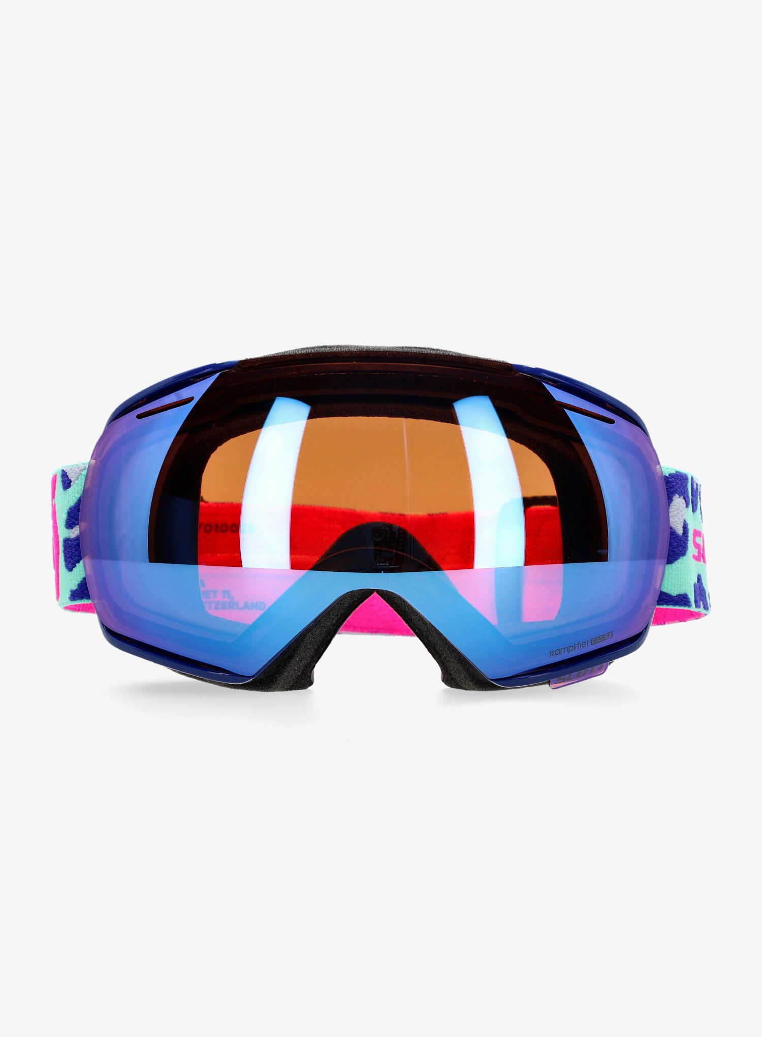Skijaške naočale SCOTT Goggle Linx - m.green/n.pink en.blue chrome