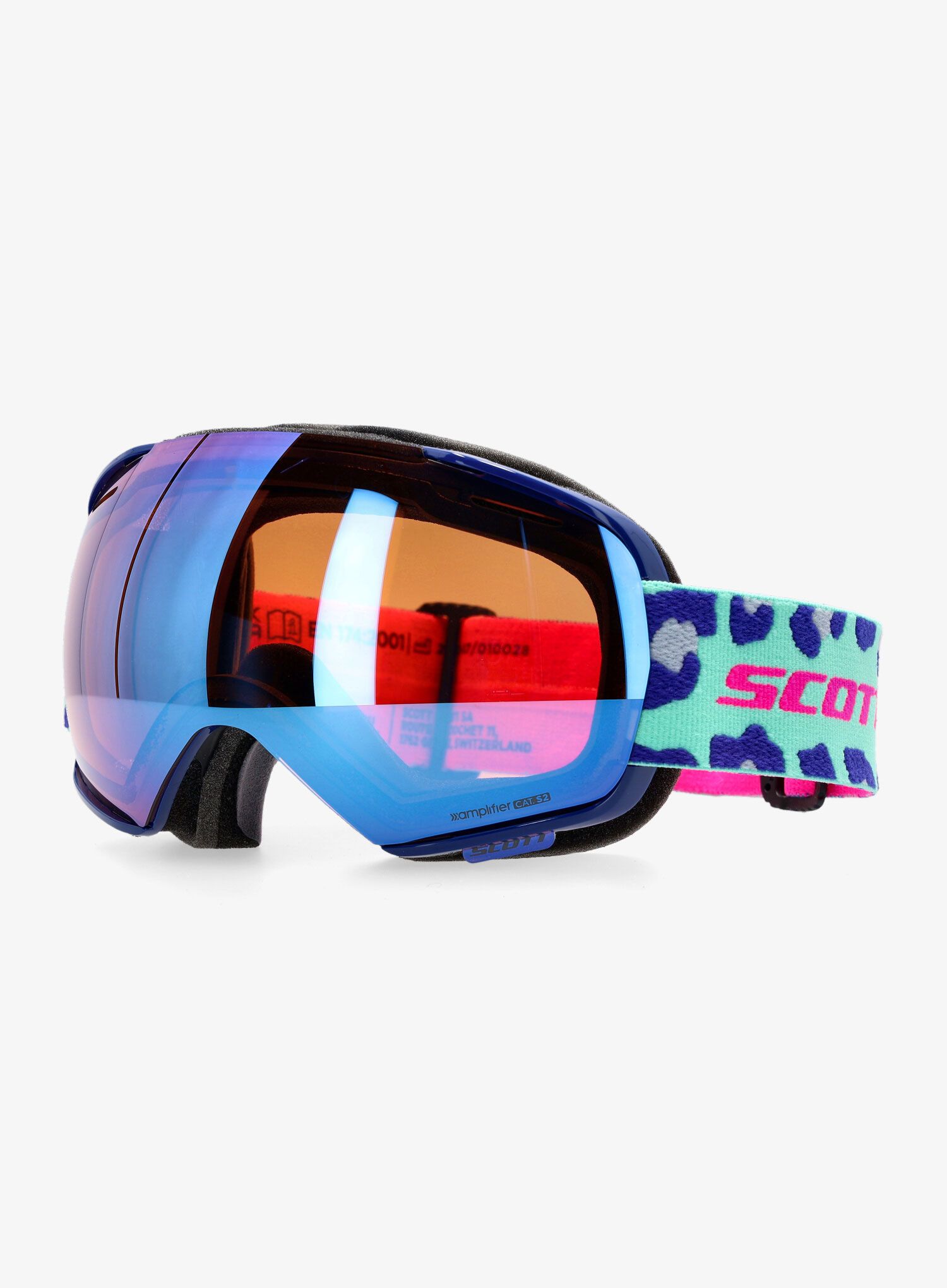 Skijaške naočale SCOTT Goggle Linx - m.green/n.pink en.blue chrome