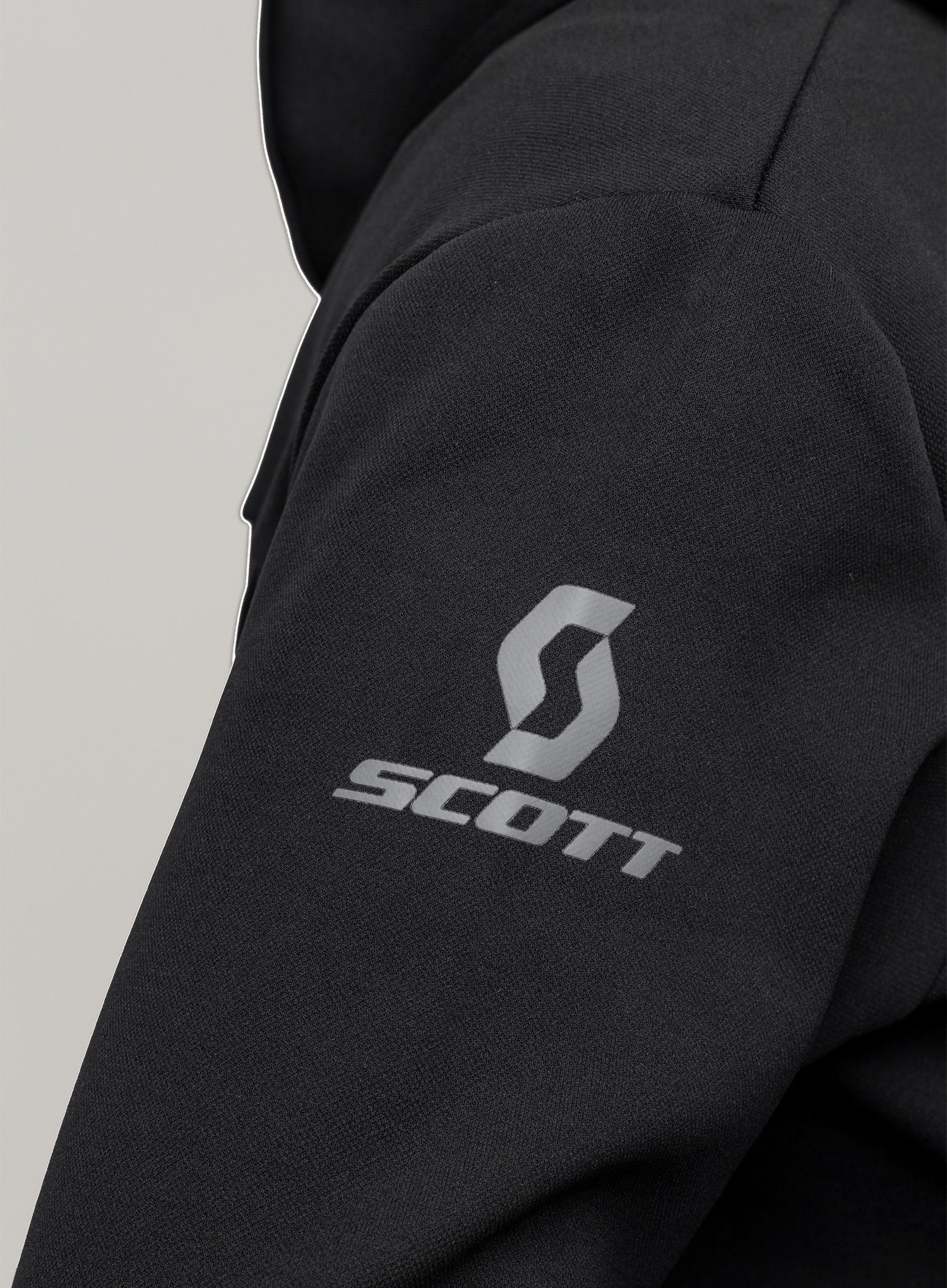 Ženska trekking dukserica SCOTT Hoody Defined Mid - blck