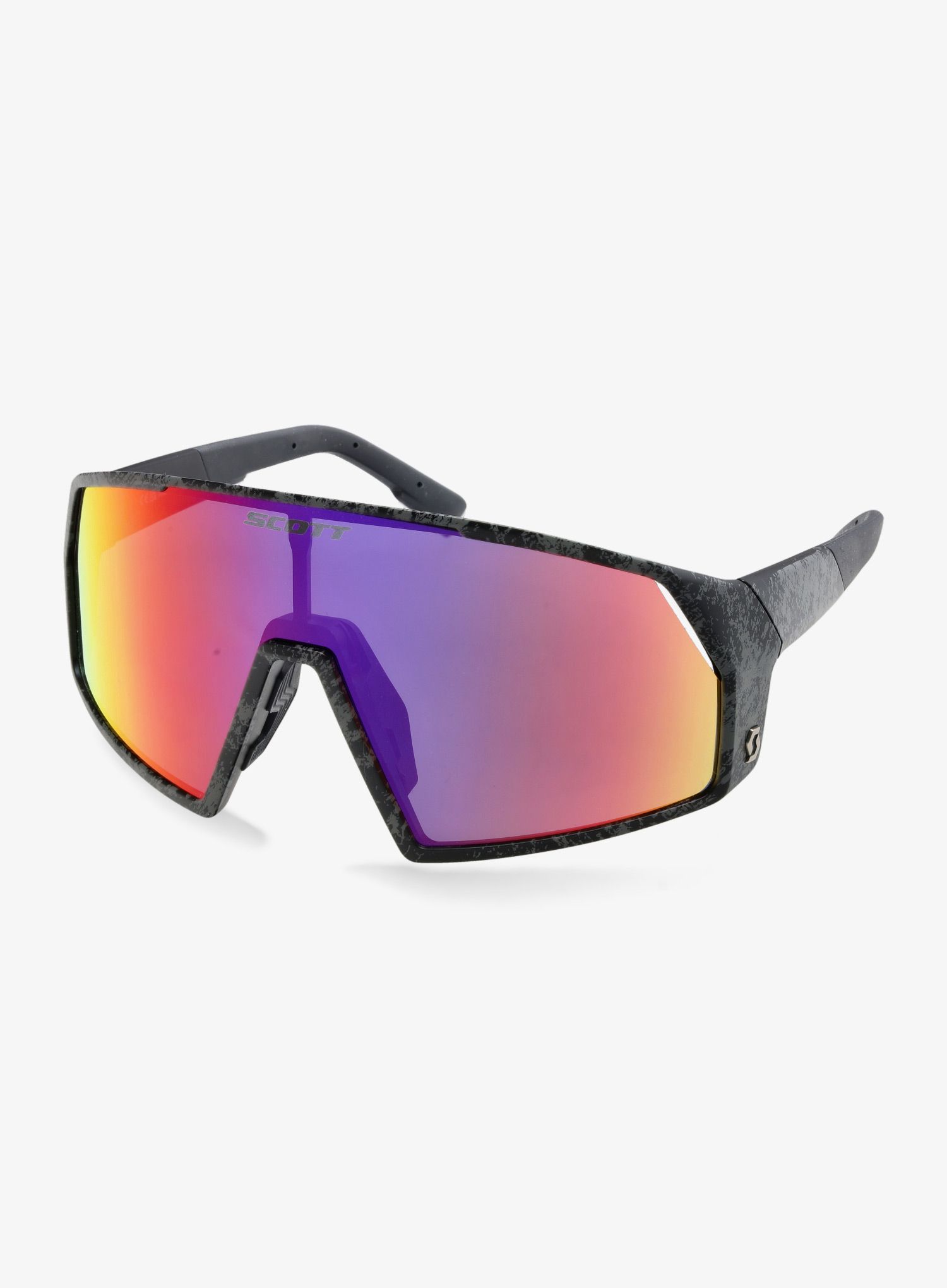 Biciklističke naočale SCOTT Pro Shield - marble black/teal chrome