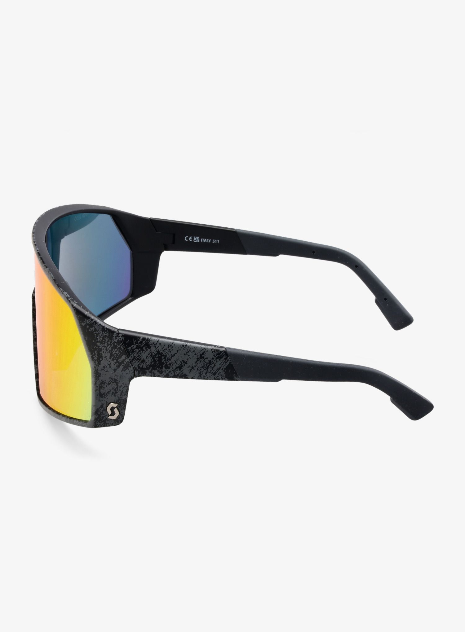 Biciklističke naočale SCOTT Pro Shield - marble black/teal chrome