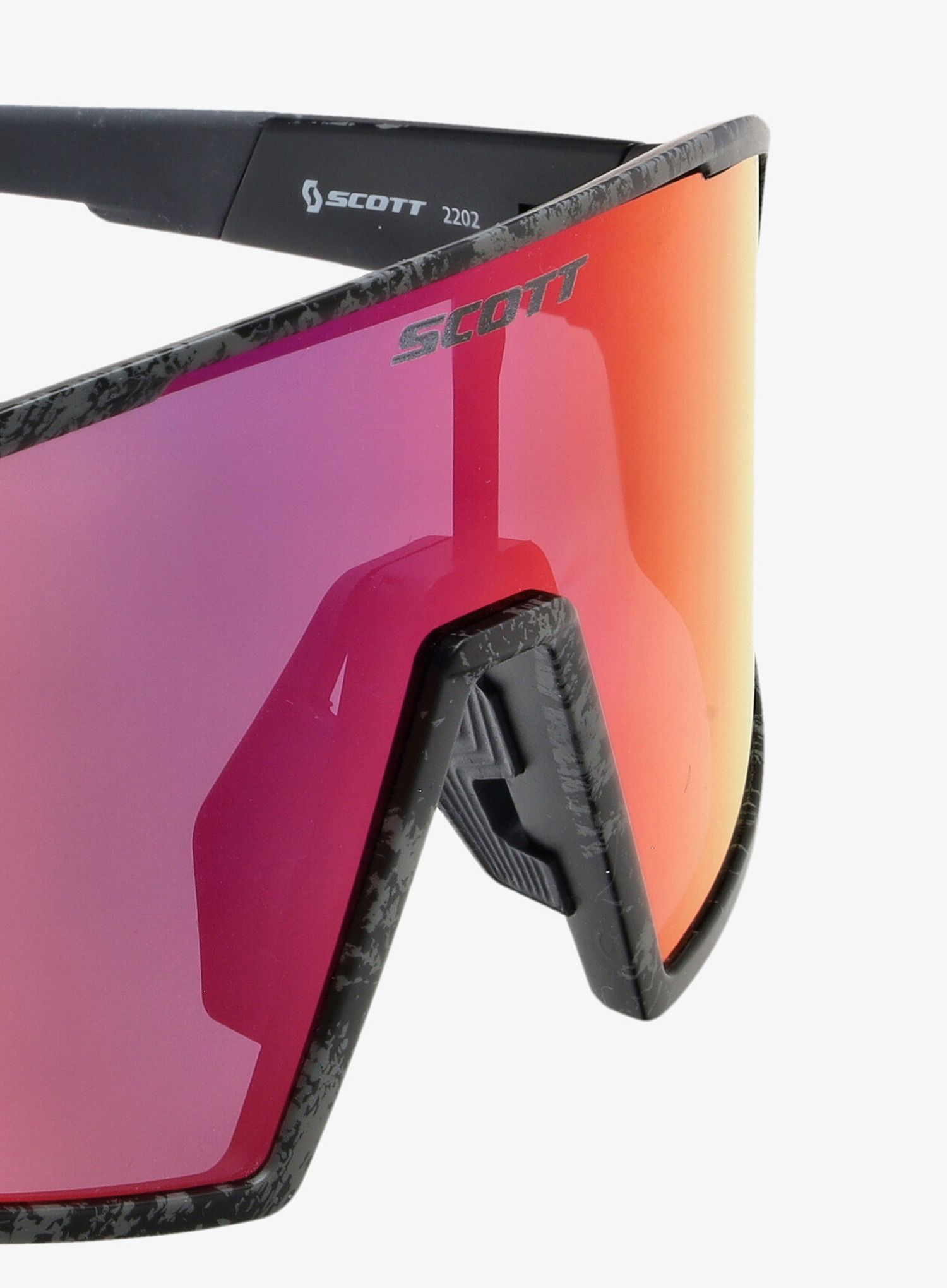 Biciklističke naočale SCOTT Pro Shield - marble black/teal chrome