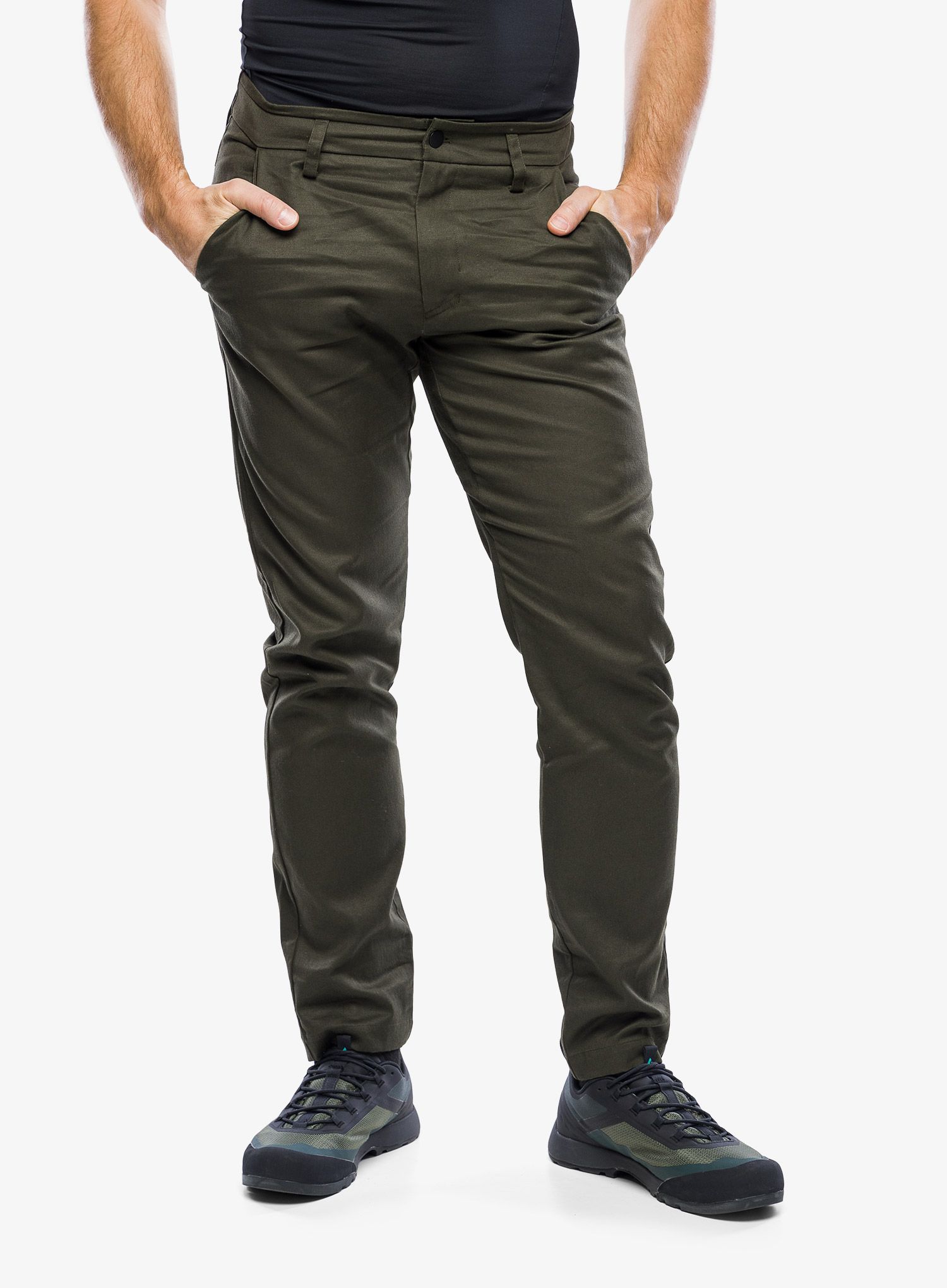 Planinarske hlače Salewa Fanes Hemp Pant - dark olive