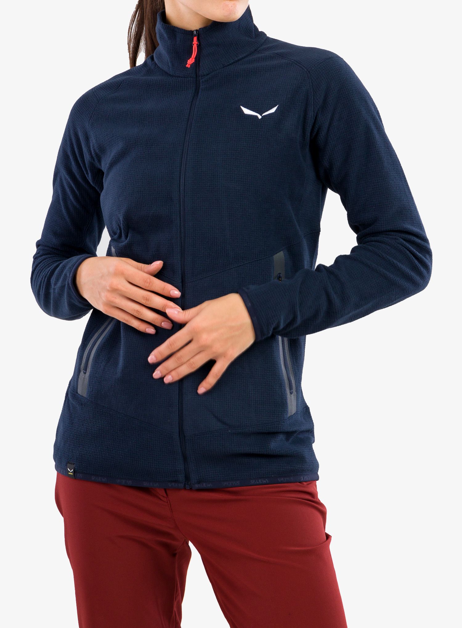 Ženska trekking dukserica Salewa Paganella Jacket - navy blazer