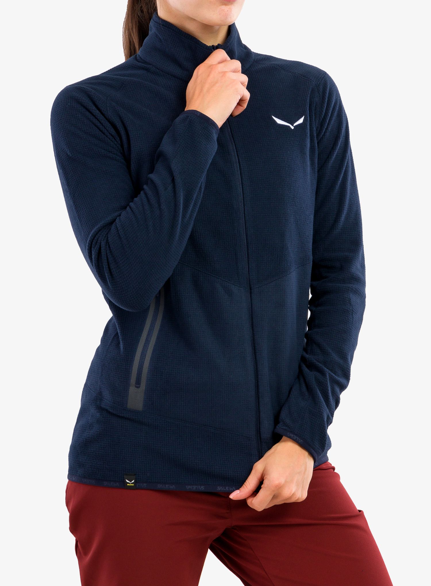 Ženska trekking dukserica Salewa Paganella Jacket - navy blazer