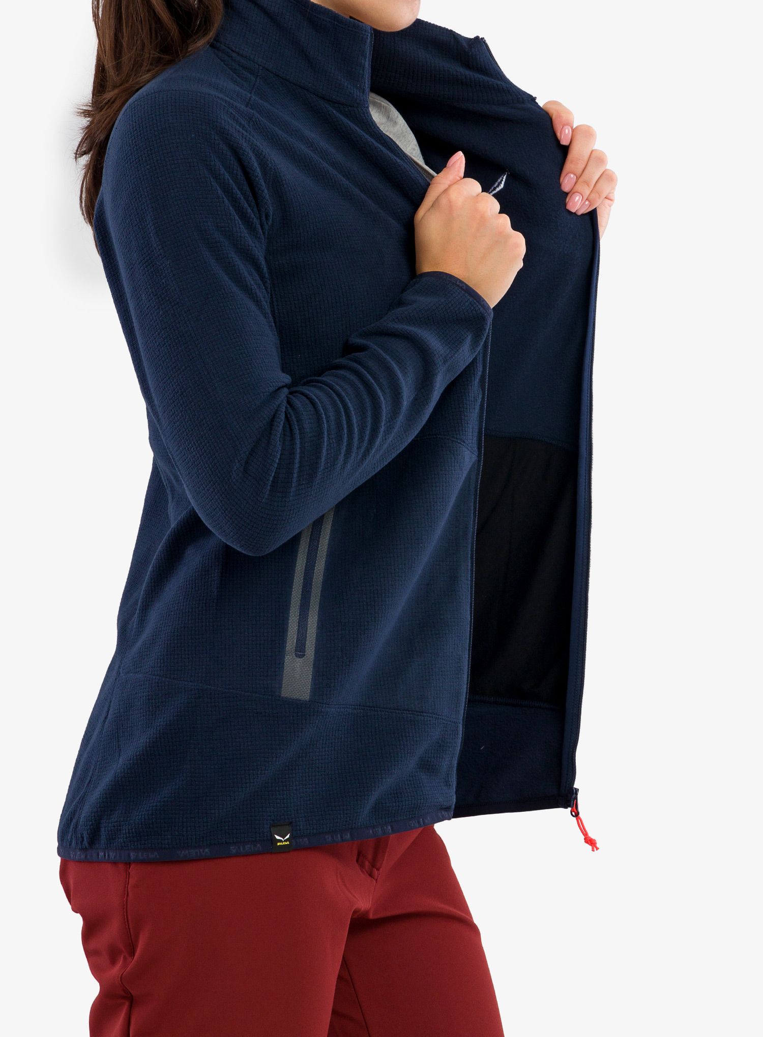 Ženska trekking dukserica Salewa Paganella Jacket - navy blazer