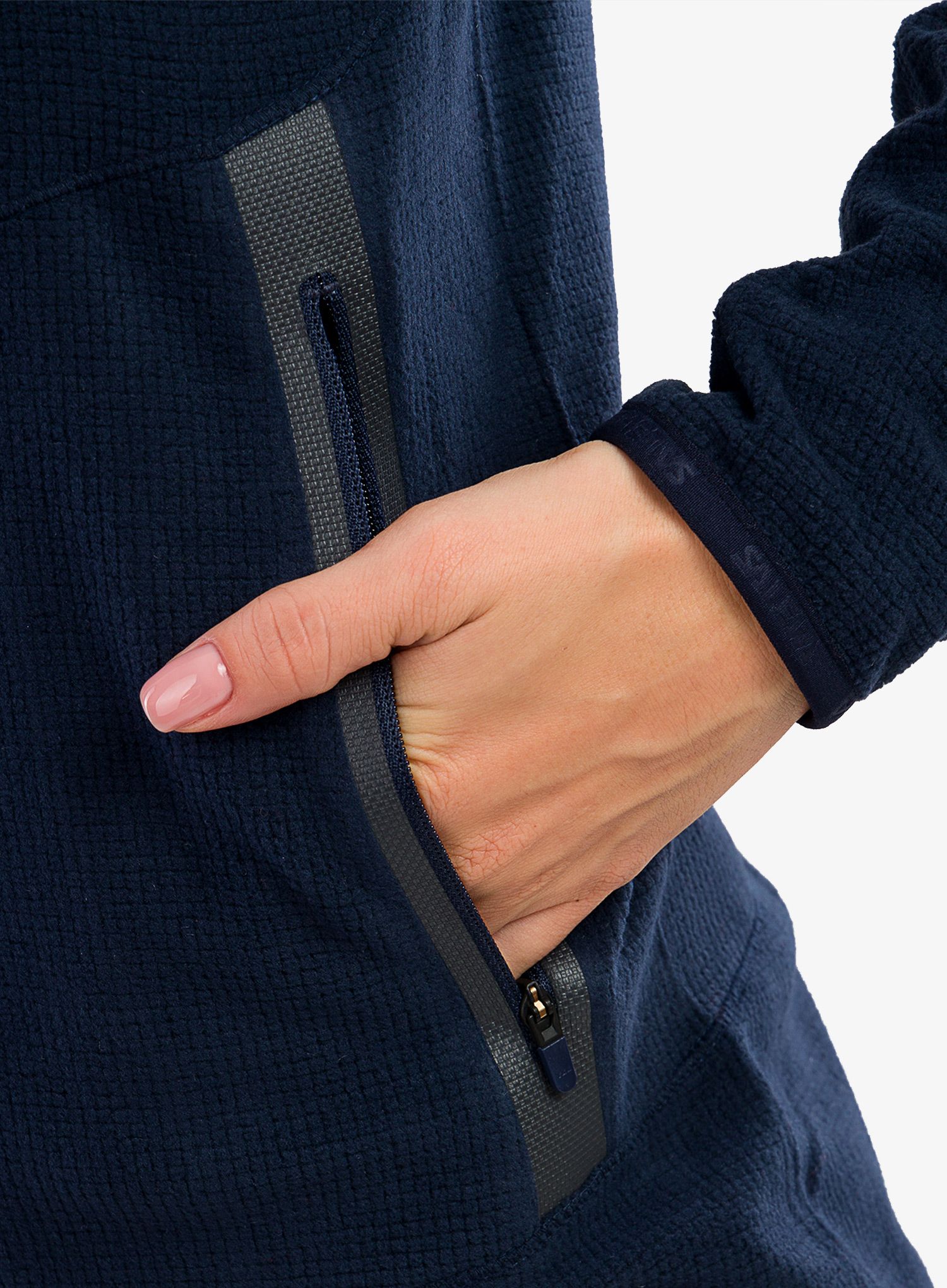 Ženska trekking dukserica Salewa Paganella Jacket - navy blazer