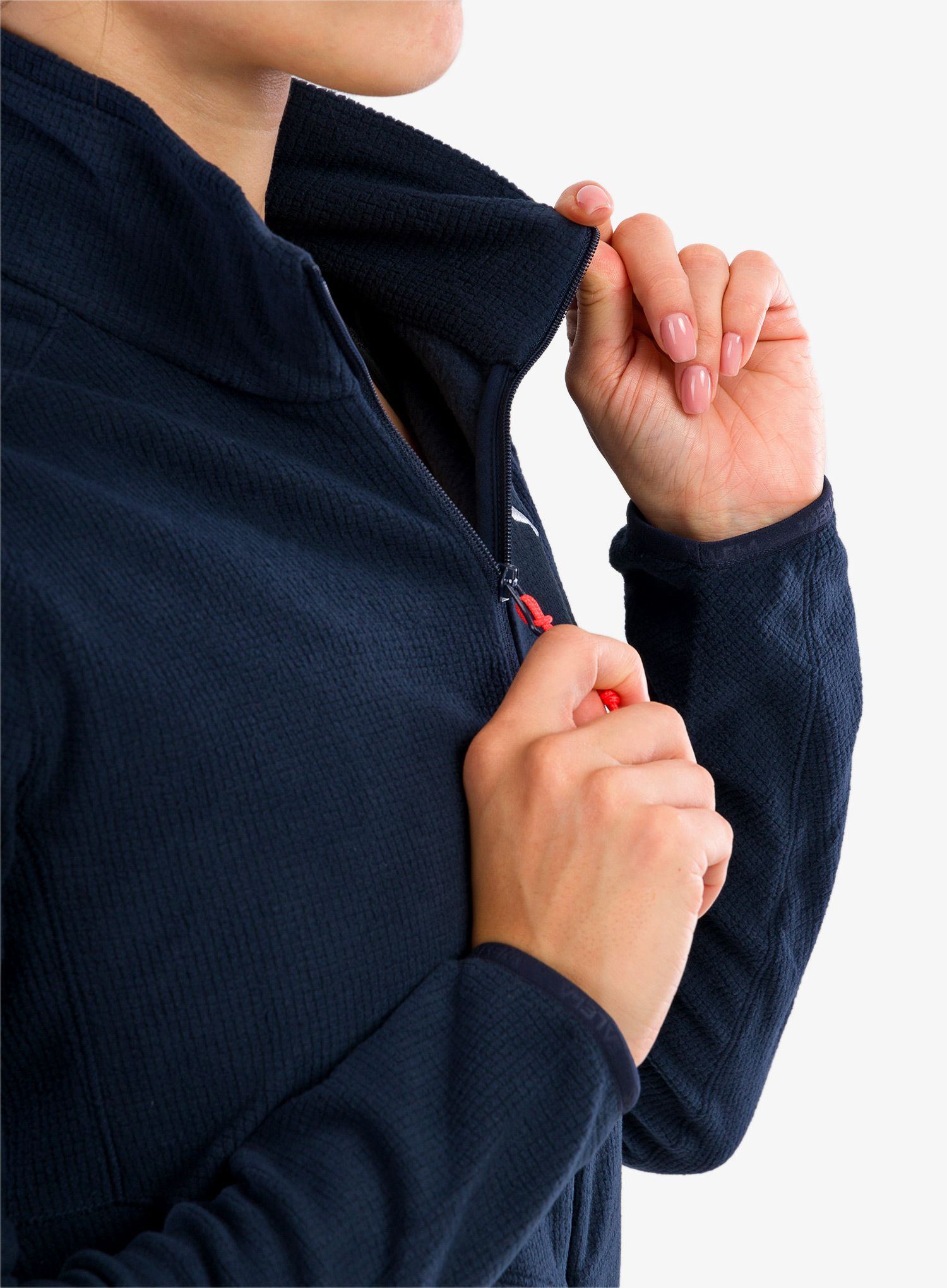 Ženska trekking dukserica Salewa Paganella Jacket - navy blazer