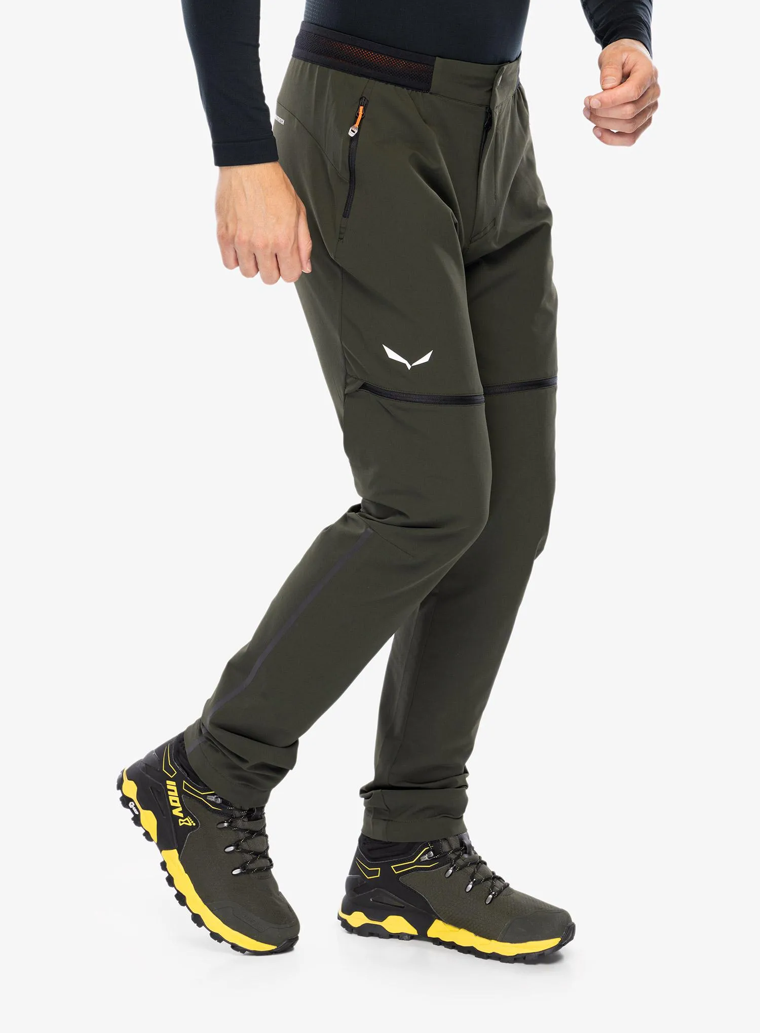 Planinarske hlače Salewa Pedroc 2 DST 2/1 Pant - dark olive